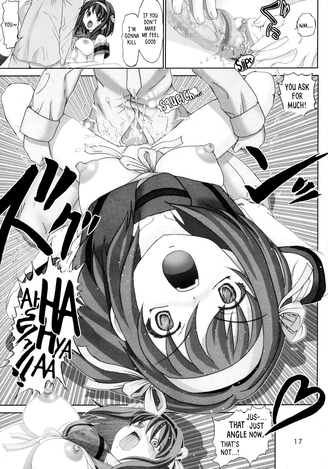 [Raijinkai (Haruki Genia)] Migurui 2 (The Melancholy of Haruhi Suzumiya) [English re-translated & uncensored] numero di immagine  16