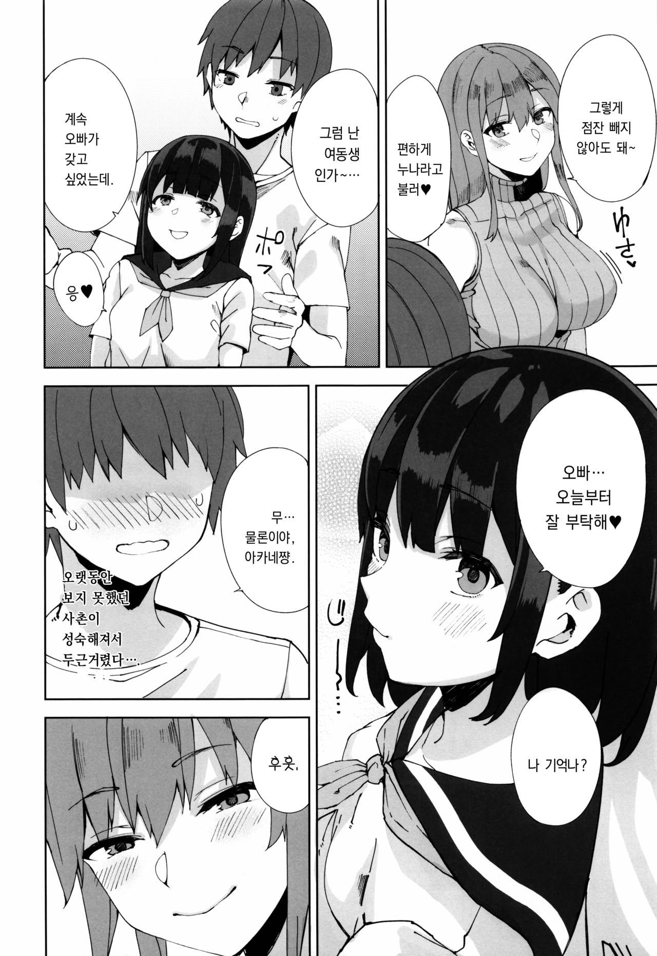 (C96) [Nukotigura (Nekonose Hajime)] Succubus Sisters [Korean] 图片编号 3