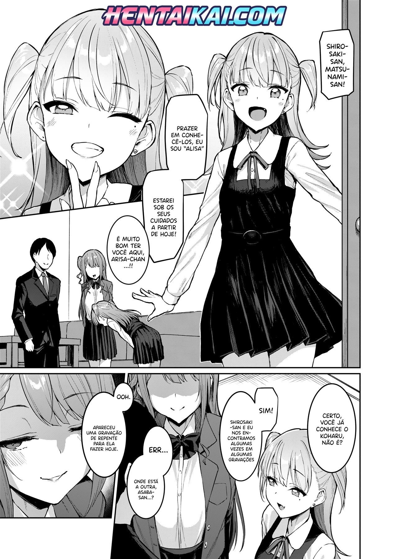 [Vpan's EXTASY (Satou Kuuki)] Kegareboshi Murasaki -Jo- ~Asaba Ibuki no Kenshin~ | Dirty Star "Purple" Beginning ~Asaba Ibuki's Dedication~ [Portuguese] 이미지 번호 3