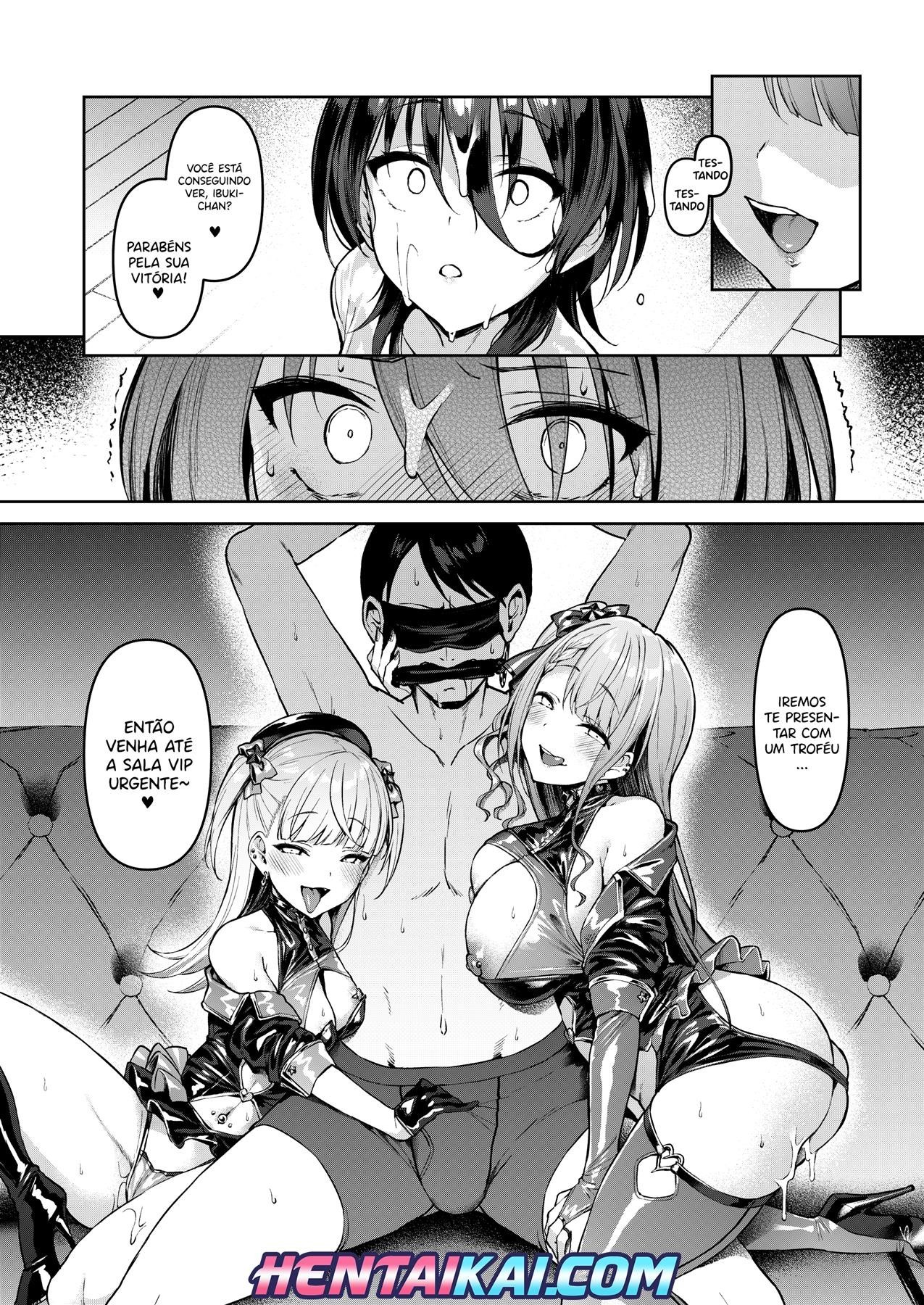 [Vpan's EXTASY (Satou Kuuki)] Kegareboshi Murasaki -Jo- ~Asaba Ibuki no Kenshin~ | Dirty Star "Purple" Beginning ~Asaba Ibuki's Dedication~ [Portuguese] 이미지 번호 26