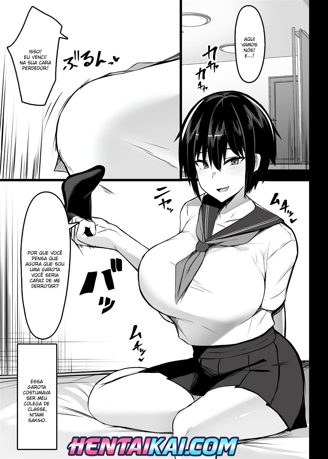 [Usonoki (Tsukunendo)] Miwaku no Dekachichi | Alluring Big Tits [Portuguese] image number 2