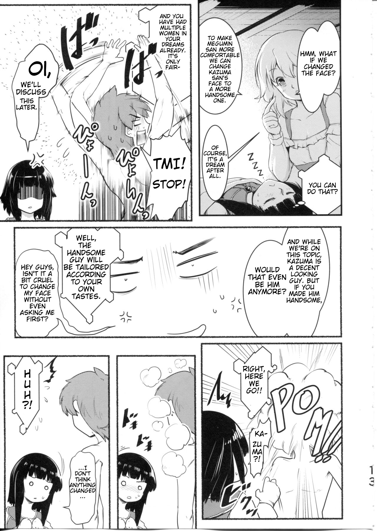 (C99) [JASmon (JAS)] Meguicha 6 (Kono Subarashii Sekai ni Syukufuku o!) [English] image number 13
