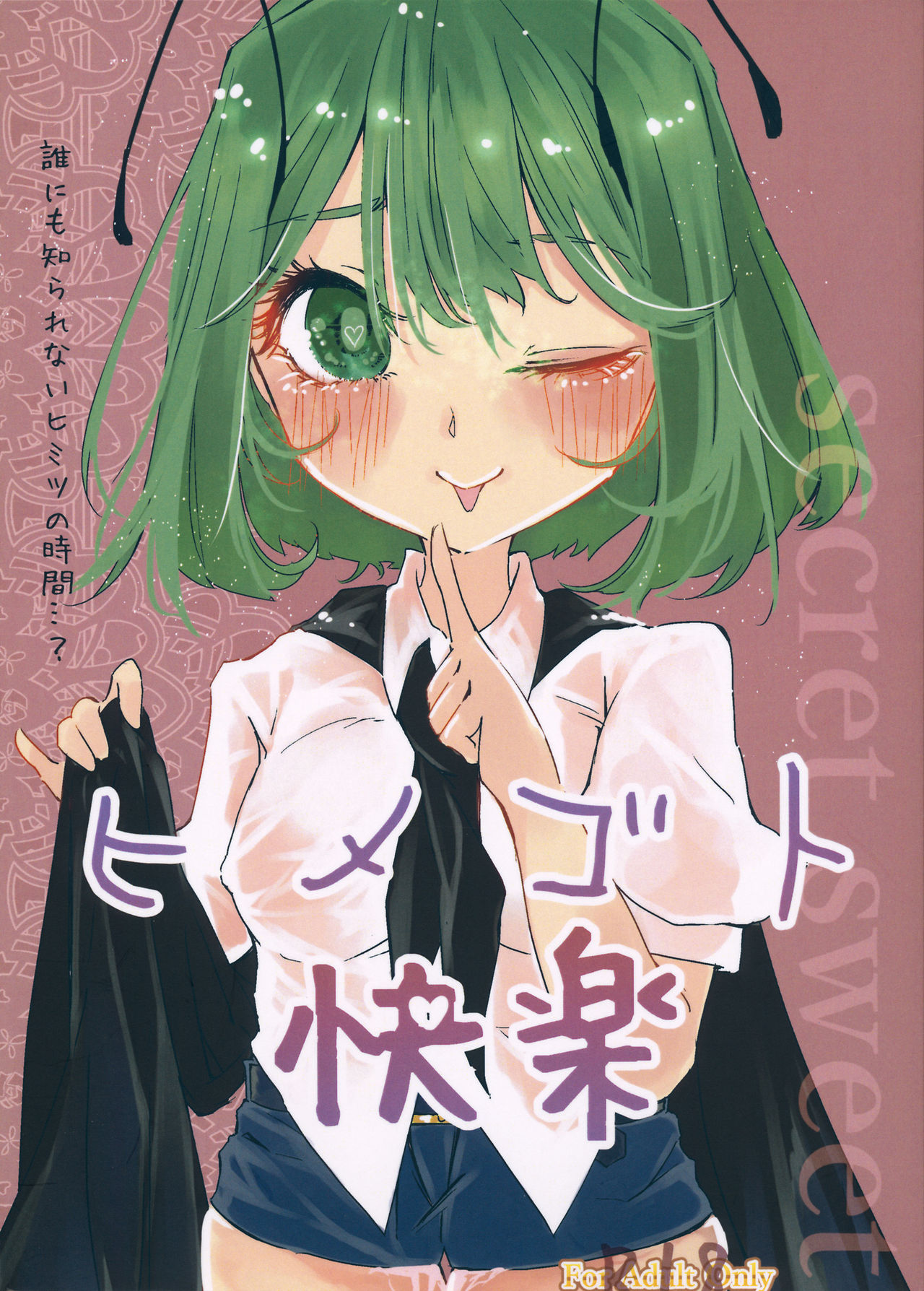 (Reitaisai 15) [Schwarz Libelle (Sisakugata)] Himegoto Kairaku (Touhou Project) image number 1