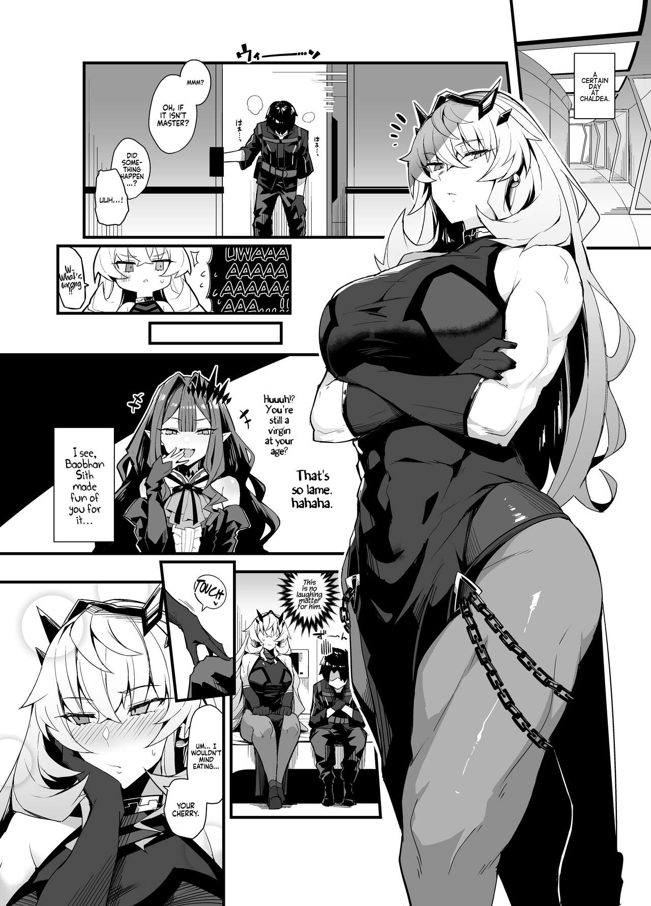 [Arimura Daikon] Bageko to Asa made Ichaicha | Making out with Bageko Until Morning (Fate/Grand Order) [English] [Coffedrug] [Decensored] numero di immagine  1