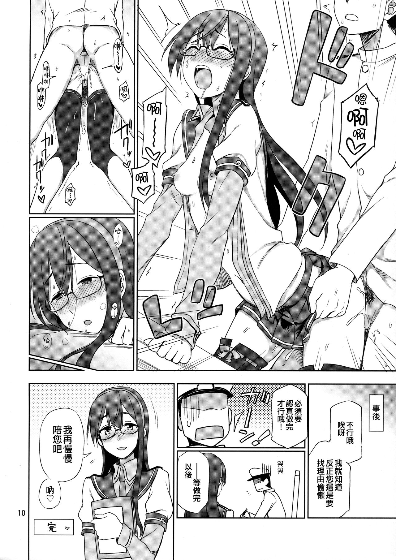 (C93) [Kuma no Tooru Michi (Kumada)] Ooyodo-san onegaishimasu! (Kantai Collection -KanColle-) [Chinese] [吸住没碎个人汉化] Bildnummer 10