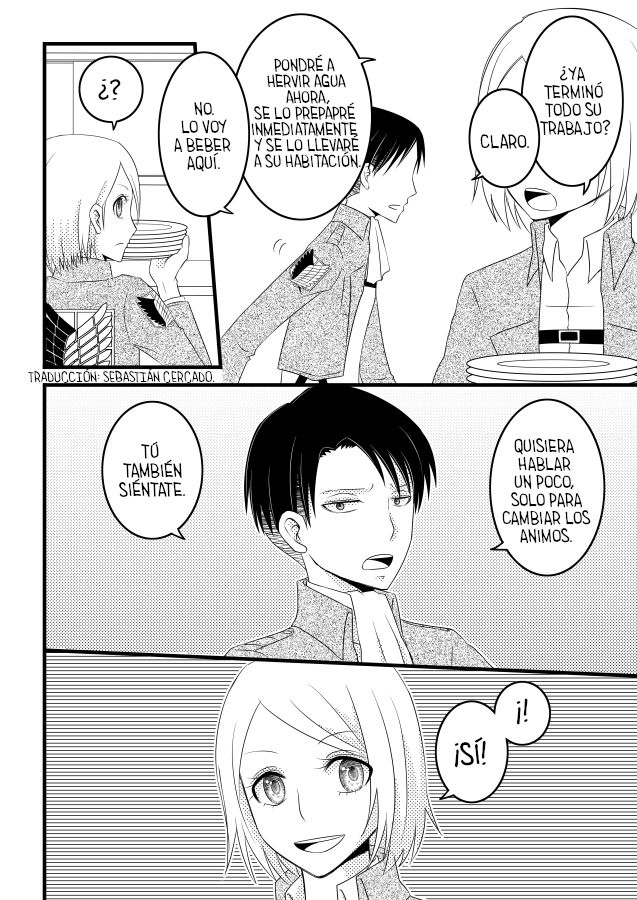 【C87】[Nanaki ] Ever After (Shingeki no Kyojin) [Spanish] [Mr. Nugget] image number 4