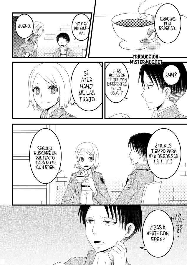 【C87】[Nanaki ] Ever After (Shingeki no Kyojin) [Spanish] [Mr. Nugget] image number 5