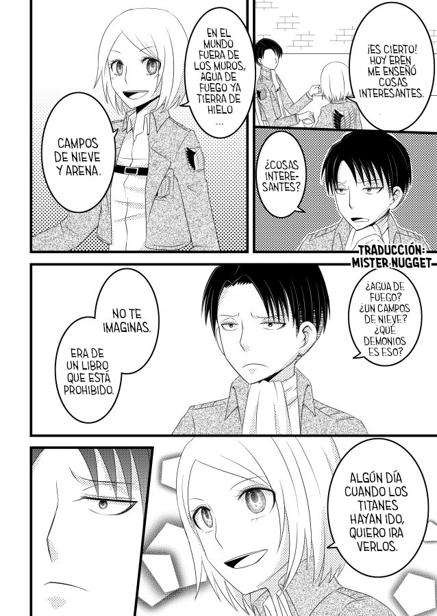 【C87】[Nanaki ] Ever After (Shingeki no Kyojin) [Spanish] [Mr. Nugget] image number 7