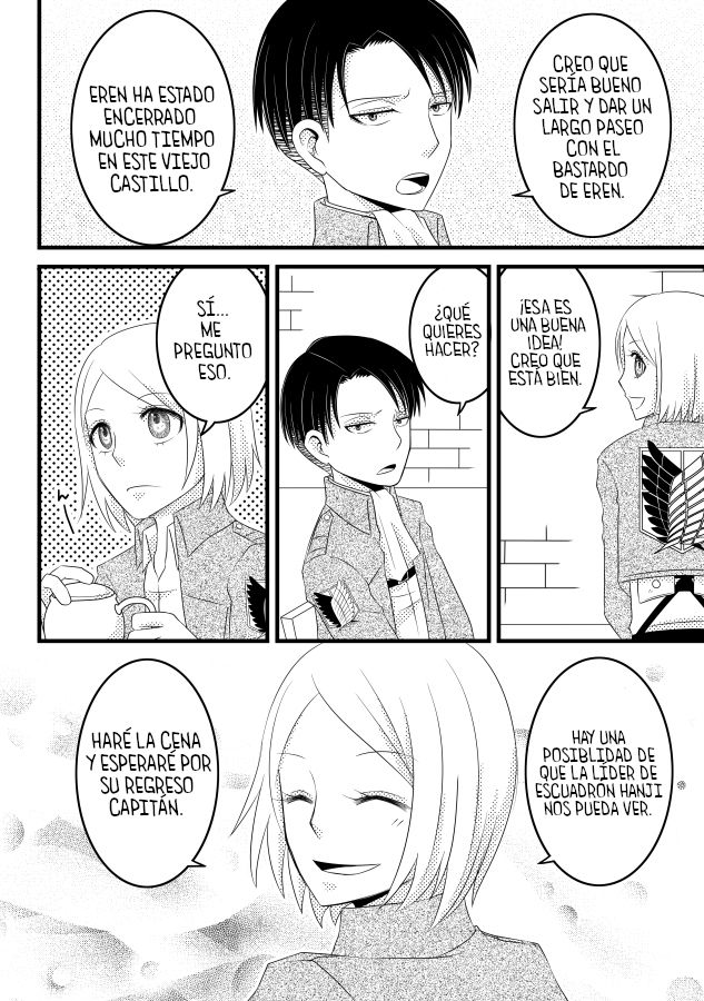 【C87】[Nanaki ] Ever After (Shingeki no Kyojin) [Spanish] [Mr. Nugget] image number 9