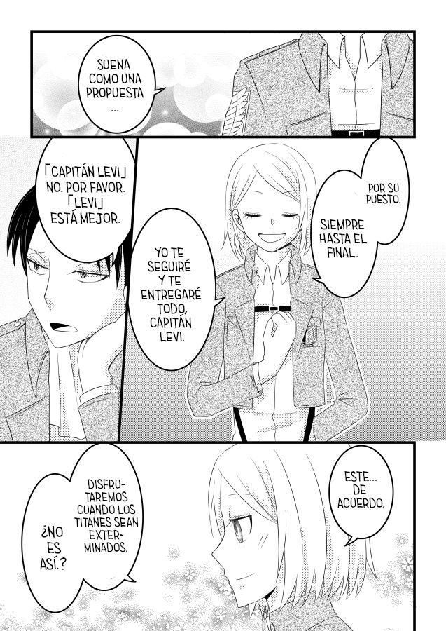 【C87】[Nanaki ] Ever After (Shingeki no Kyojin) [Spanish] [Mr. Nugget] image number 12