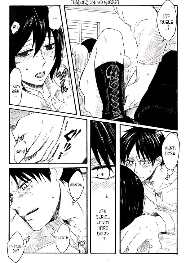 [Ichi] Eremika R18 Parts 1 - 2  (Shingeki no Kyojin) [Spanish] [Mr. Nugget] image number 18