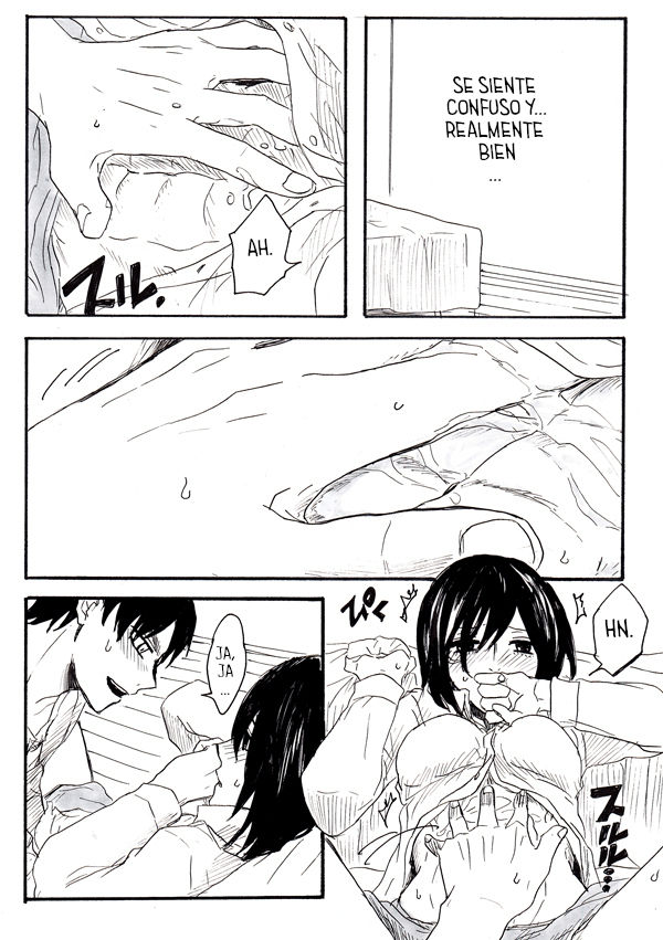 [Ichi] Eremika R18 Parts 1 - 2  (Shingeki no Kyojin) [Spanish] [Mr. Nugget] image number 25