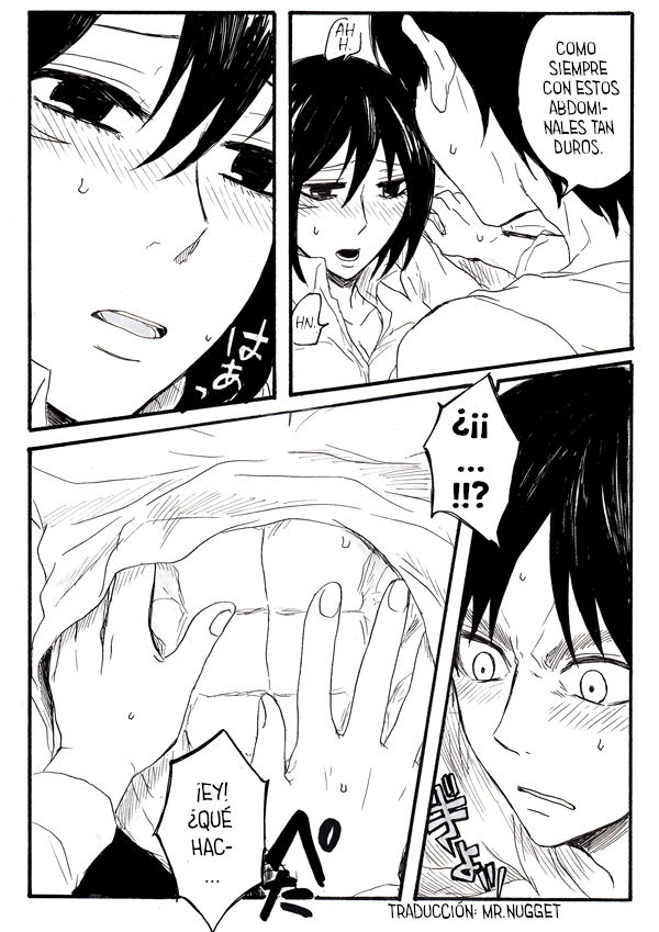 [Ichi] Eremika R18 Parts 1 - 2  (Shingeki no Kyojin) [Spanish] [Mr. Nugget] image number 26