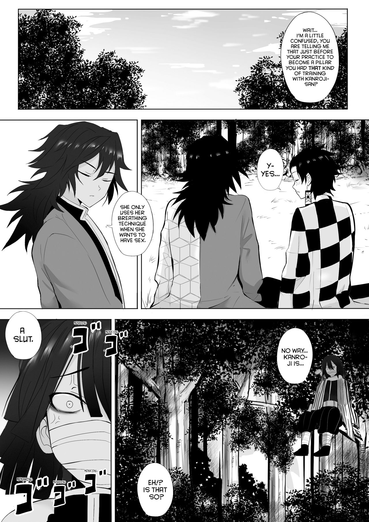 [Ginhaha] Koibashira no Onee-san to Isshoni Shugyou Shiyou + SP (Kimetsu no Yaiba) [English][Kyuukei] 图片编号 14