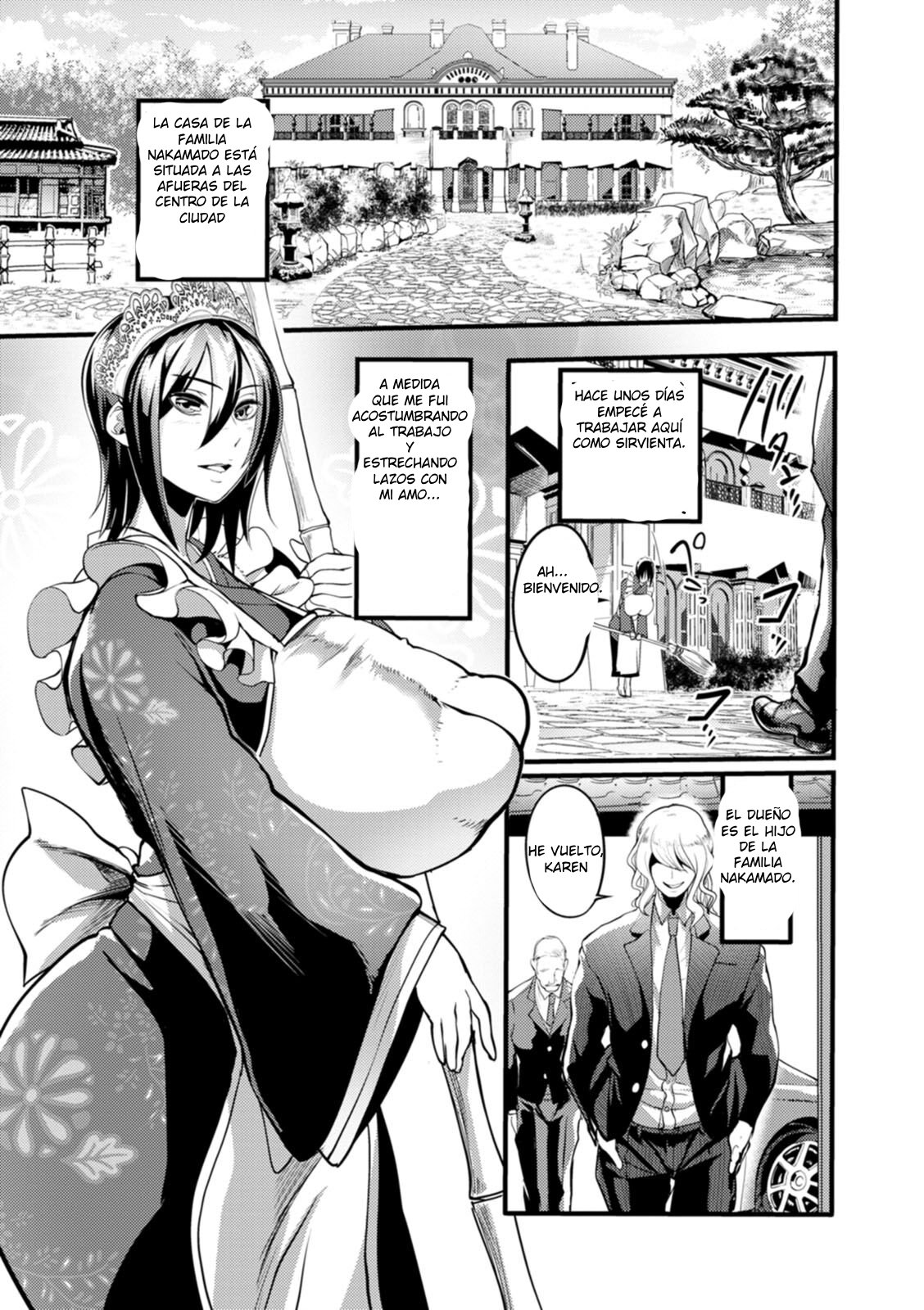 [Remu] Mesubuta Maid ~Karen no Choukyou Nikki~ (YOTOGIDUMA) [Spanish] [Digital] [Incomplete] изображение № 1