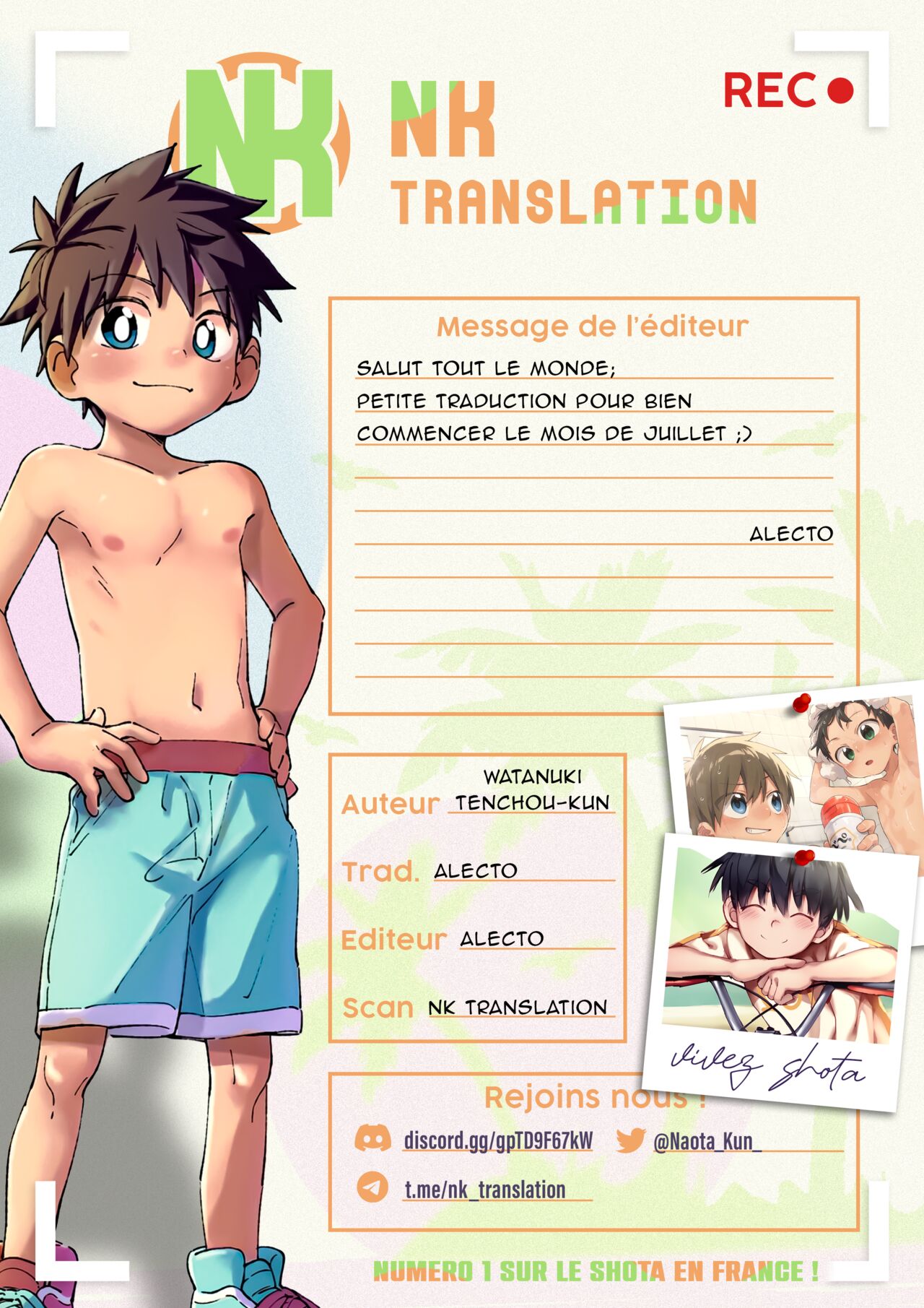 [Shota Oji-san wo Ose (Watanuki Tenchou-kun)] Suterareta Kemonohito ga Hirowarete mesuka Choukyou de Pet ni naru hanashi [Digital][French][NK Translation] numero di immagine  20