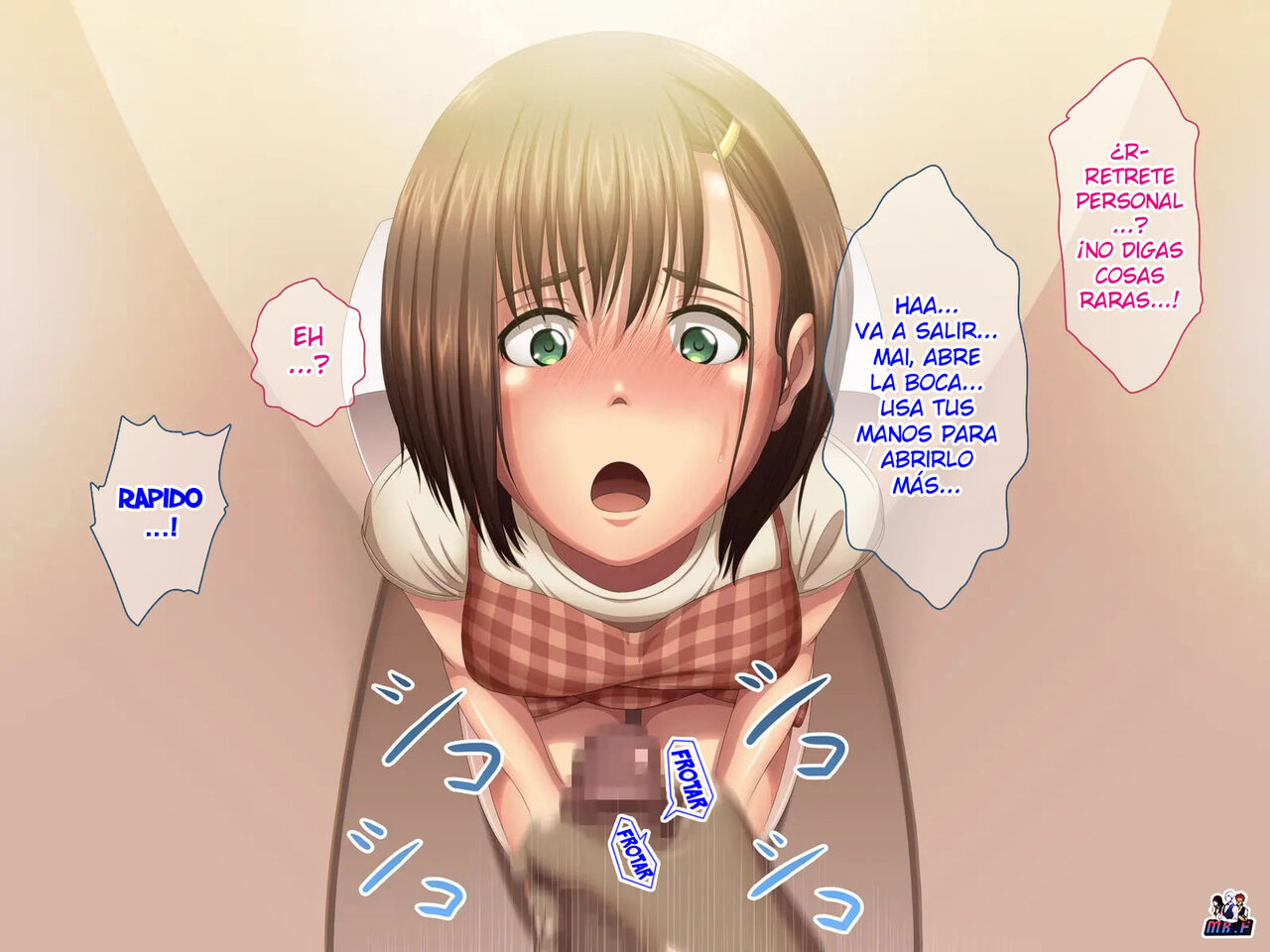 [Ookamifuusen] Oya no Inu Ma ni Seikou - Imouto wa Ani no Seishori Dougu [Spanish] image number 93