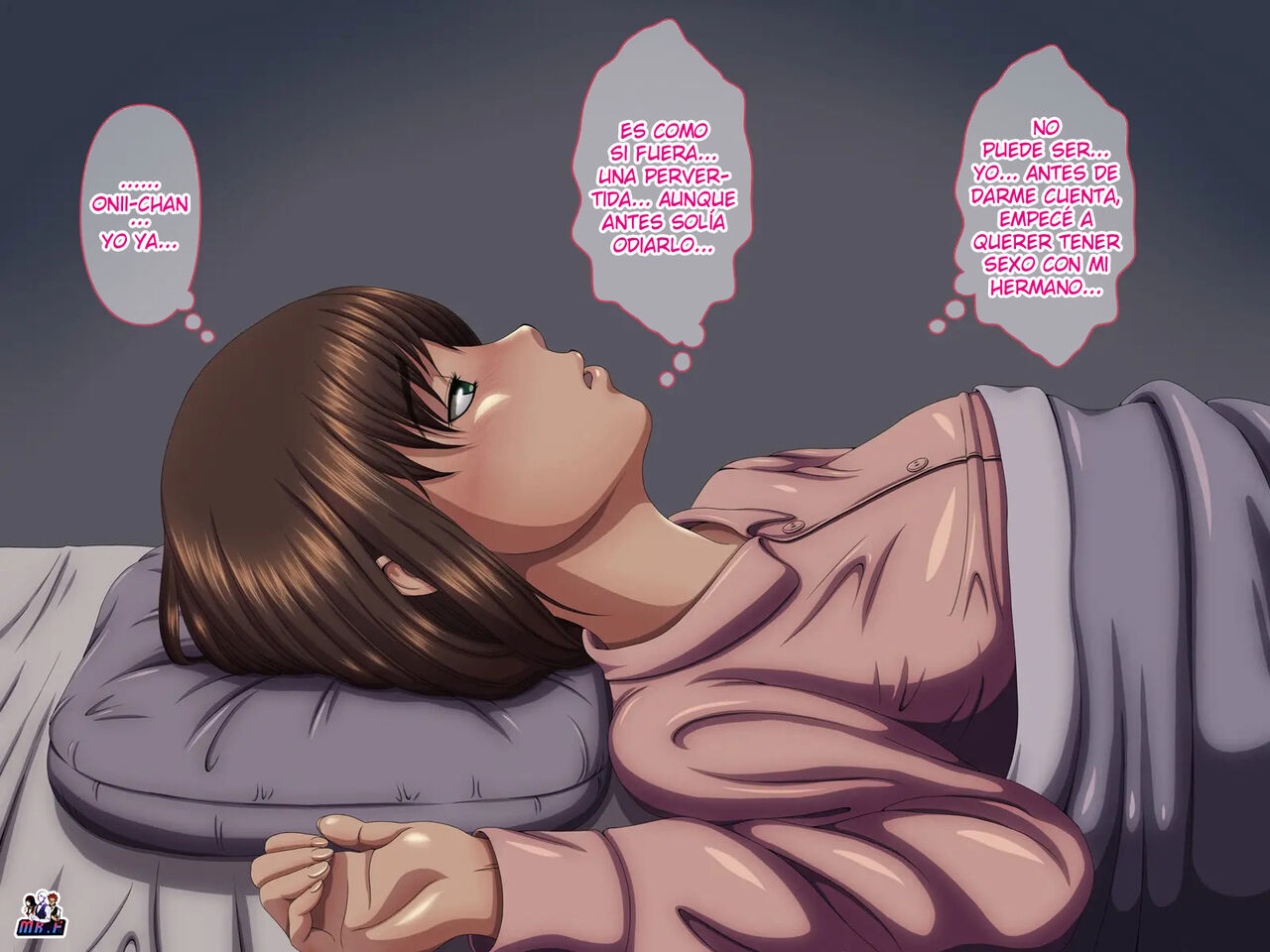 [Ookamifuusen] Oya no Inu Ma ni Seikou - Imouto wa Ani no Seishori Dougu [Spanish] image number 134