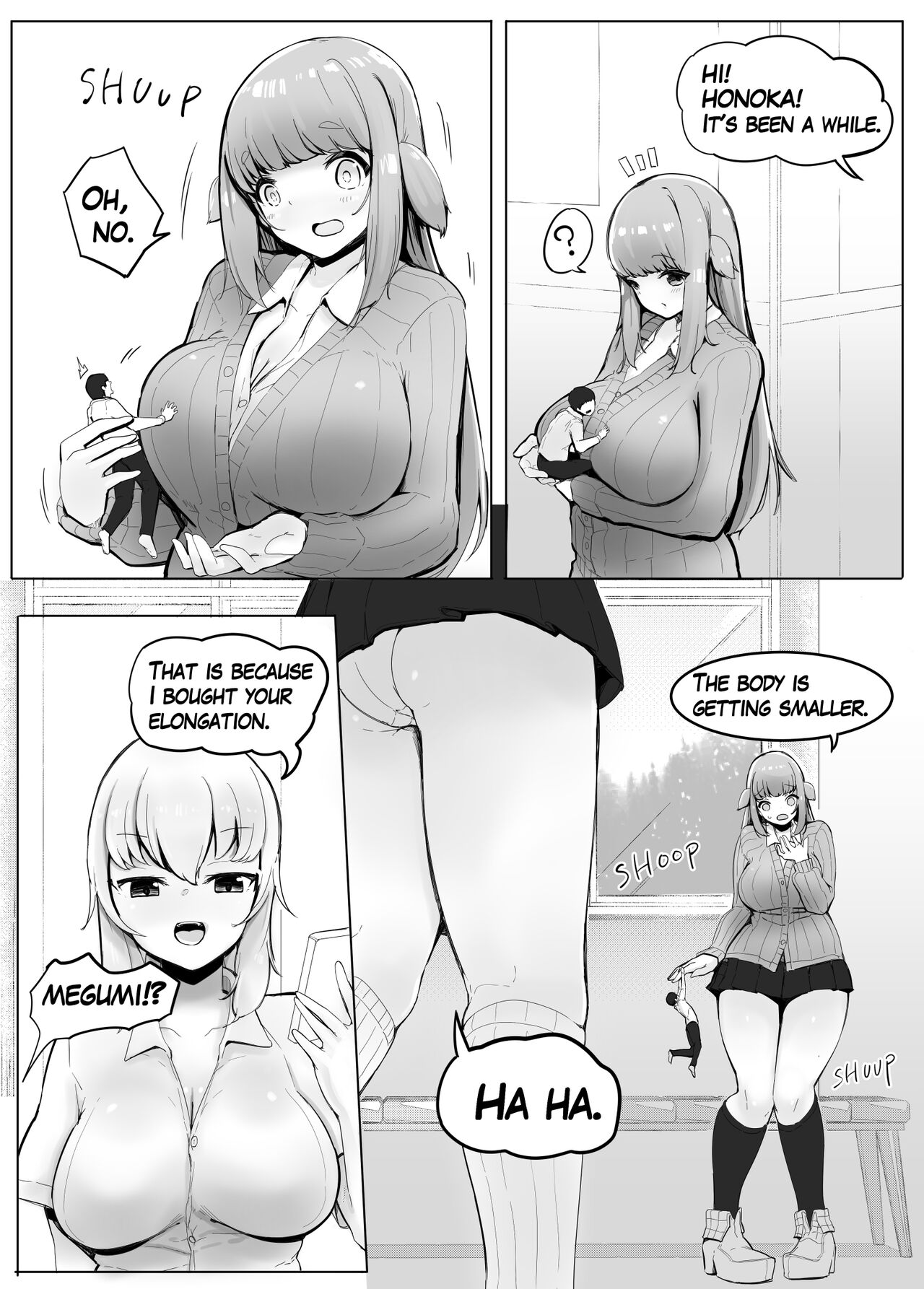 [marusyamo] The Girl Takes My Height. 2 image number 1
