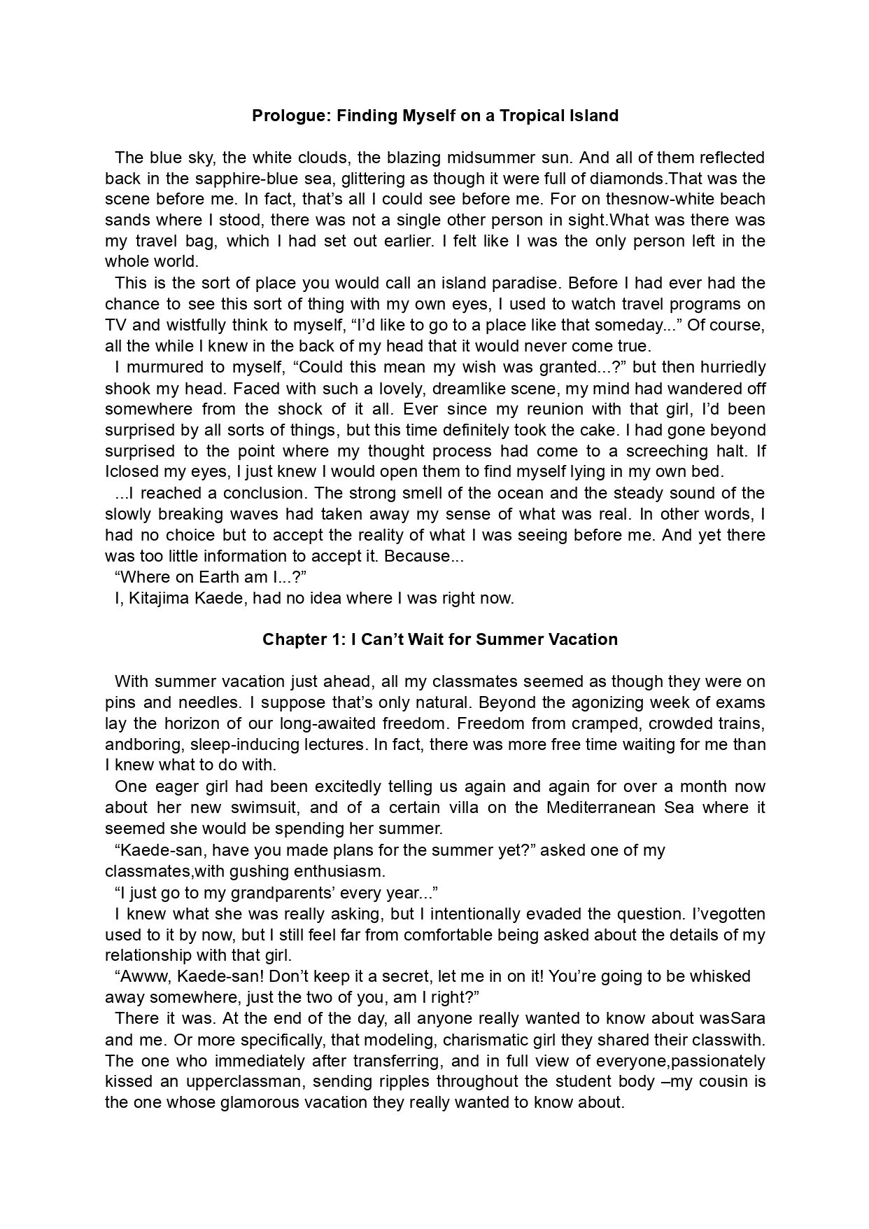 [Luminocity, Fuguriya (Peko, Sano Shinichirou)] Sono Hanabira ni Kuchizuke o - Futari no Vacances | 	A Kiss For The Petals - Our Vacation Together [English] [Ralen] 图片编号 5