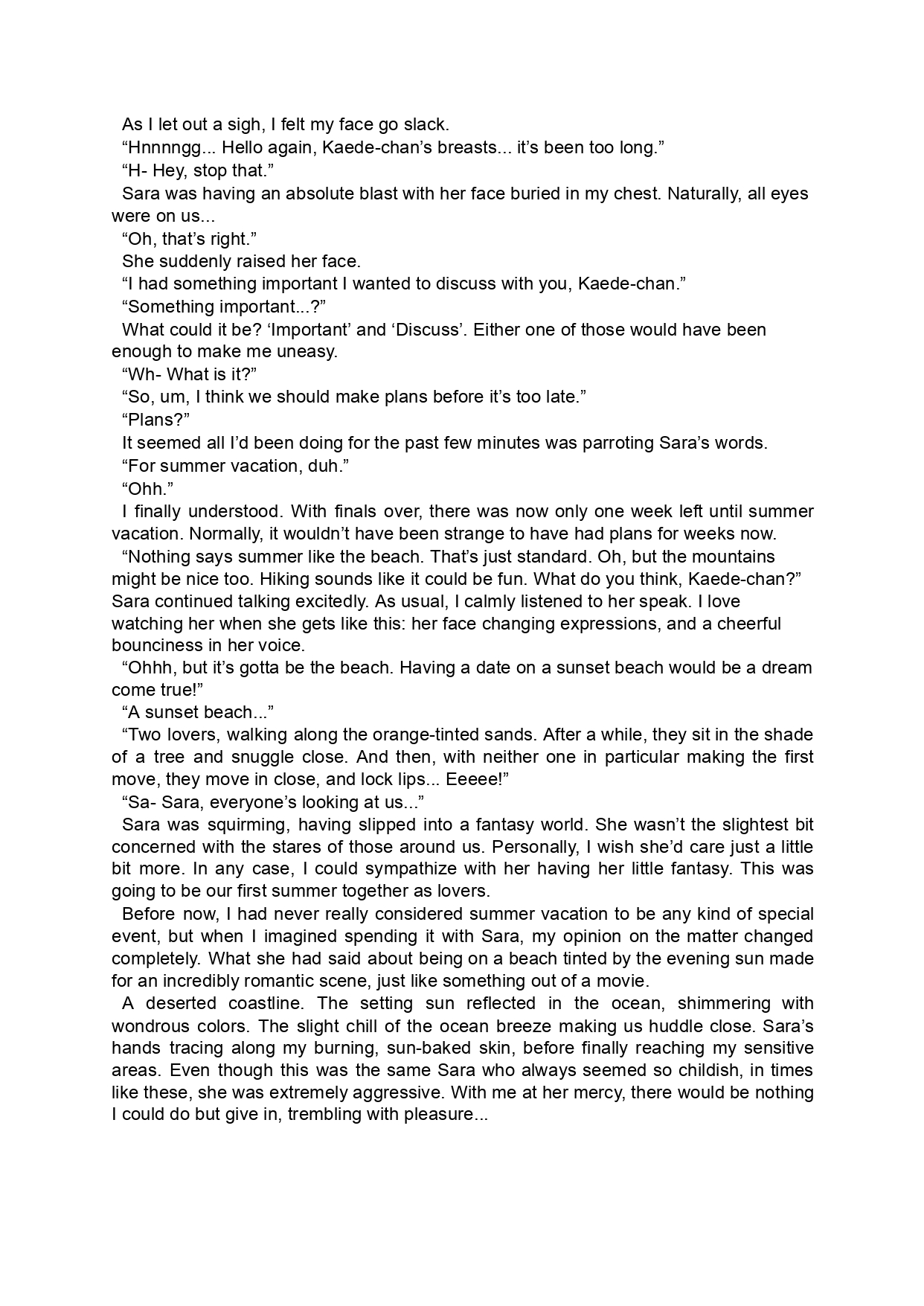 [Luminocity, Fuguriya (Peko, Sano Shinichirou)] Sono Hanabira ni Kuchizuke o - Futari no Vacances | 	A Kiss For The Petals - Our Vacation Together [English] [Ralen] 图片编号 8