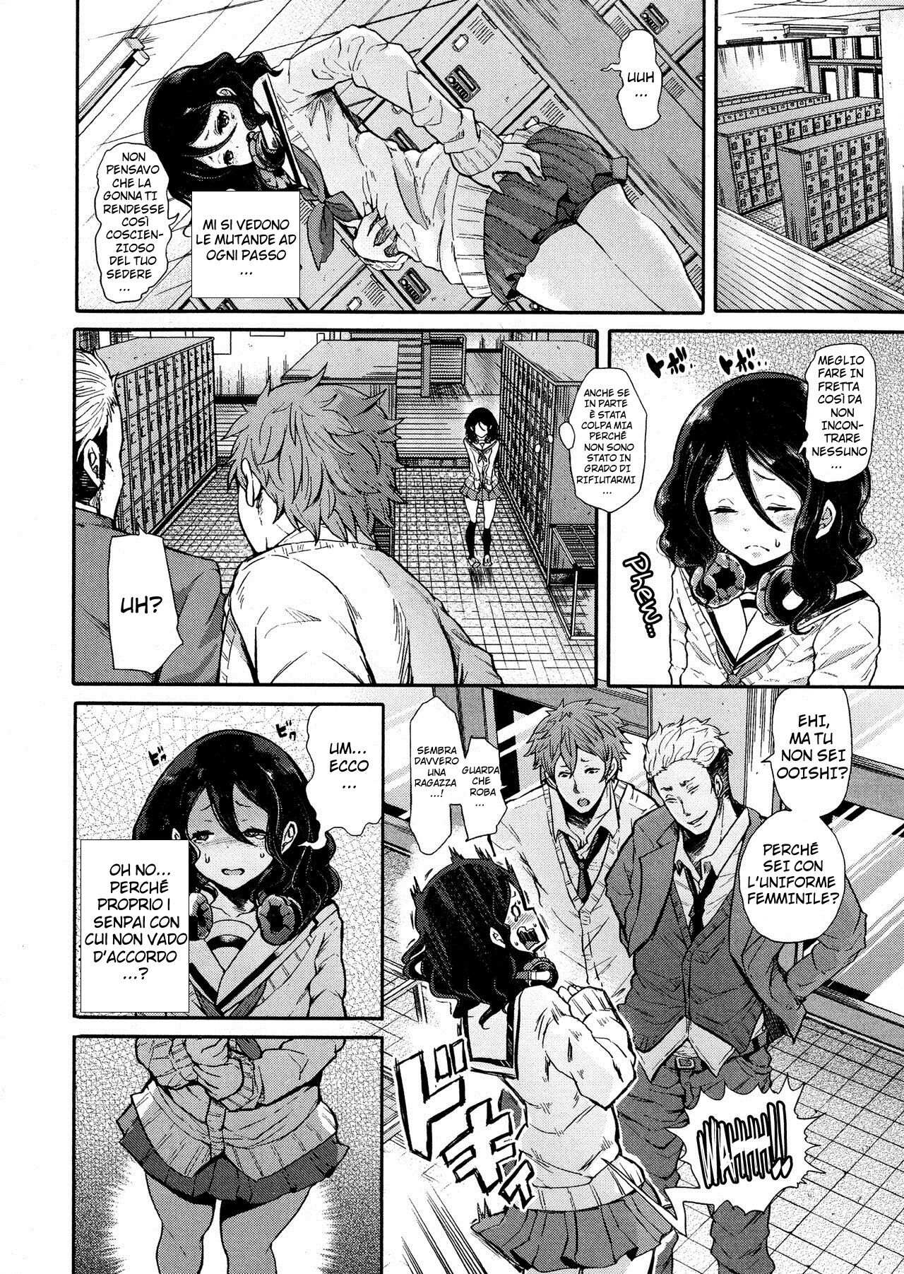 [Shomu] Josou Kouhai-kun x Otokogirai-chan (Daisuki Dakara Mechakucha ni Okashite) [Italian] [Hentai Fantasy] 이미지 번호 6