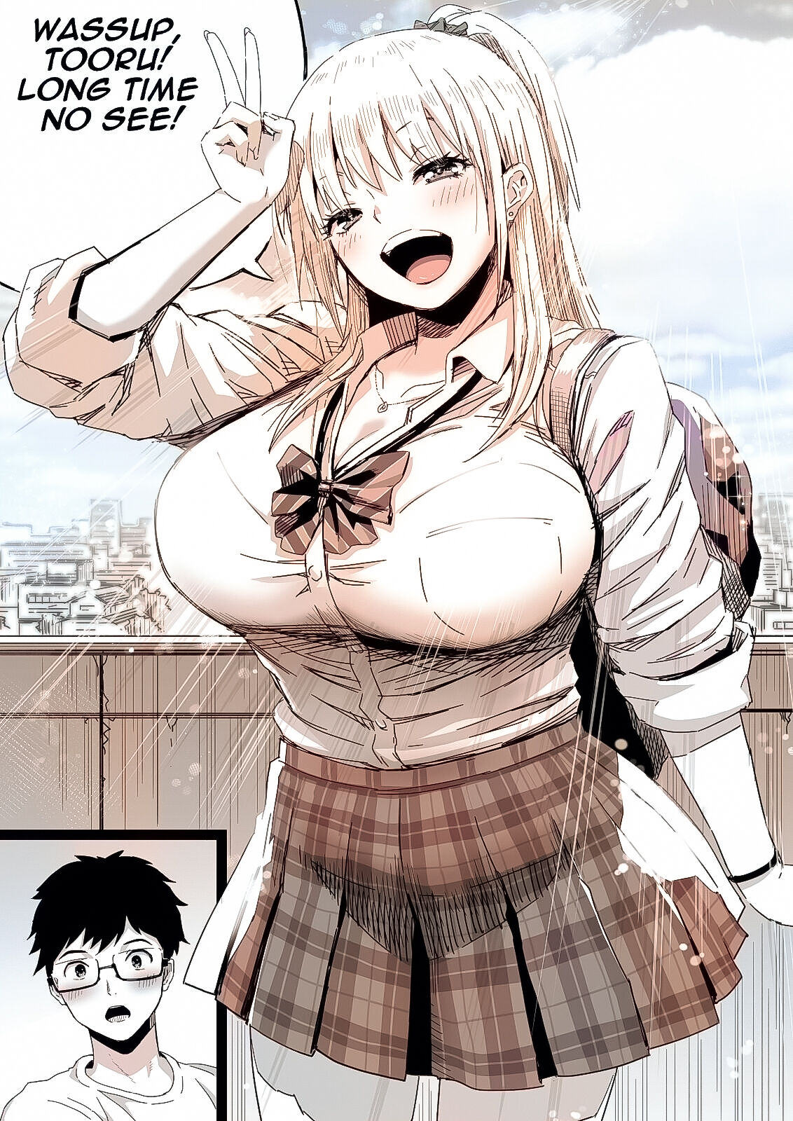 [Kamakiri Farm] Hisashiburi ni Saikai shita Osananajimi wa Dosukebe Gal ni Nattemashita. [English] [ジゲッチ] [Colorized] Bildnummer 3