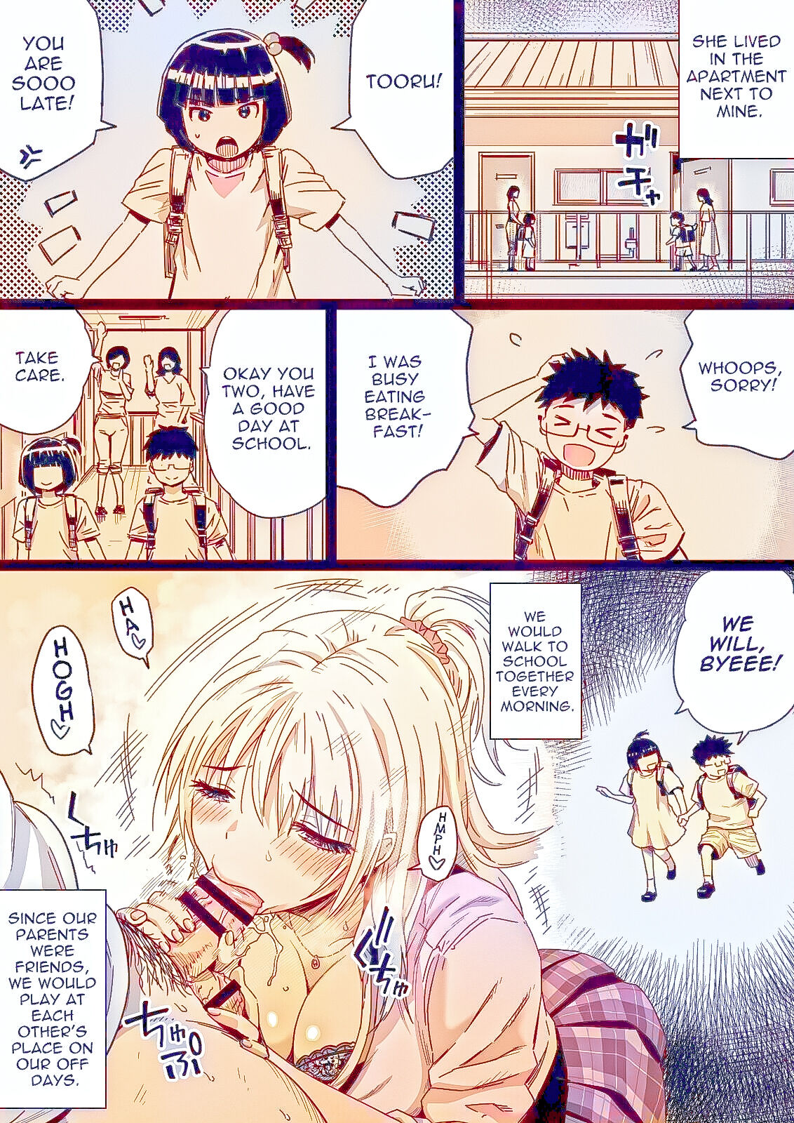 [Kamakiri Farm] Hisashiburi ni Saikai shita Osananajimi wa Dosukebe Gal ni Nattemashita. [English] [ジゲッチ] [Colorized] Bildnummer 12