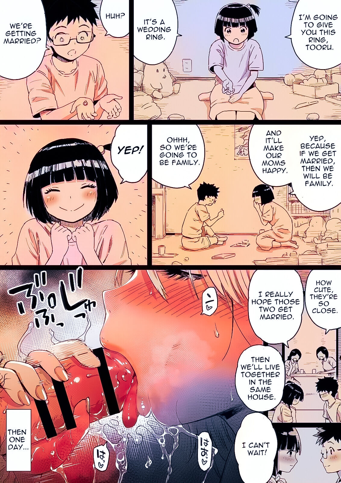 [Kamakiri Farm] Hisashiburi ni Saikai shita Osananajimi wa Dosukebe Gal ni Nattemashita. [English] [ジゲッチ] [Colorized] Bildnummer 13