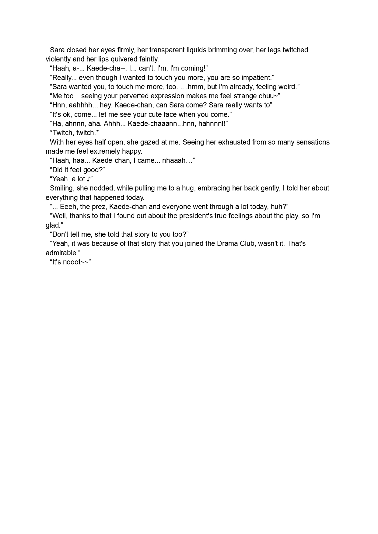 [Luminosity, Fuguriya (Peko)] Sono Hanabira ni Kuchizuke wo - Curtain Call wa Owaranai | A Kiss For The Petals - The Curtain Call Never Ends [English] Bildnummer 19