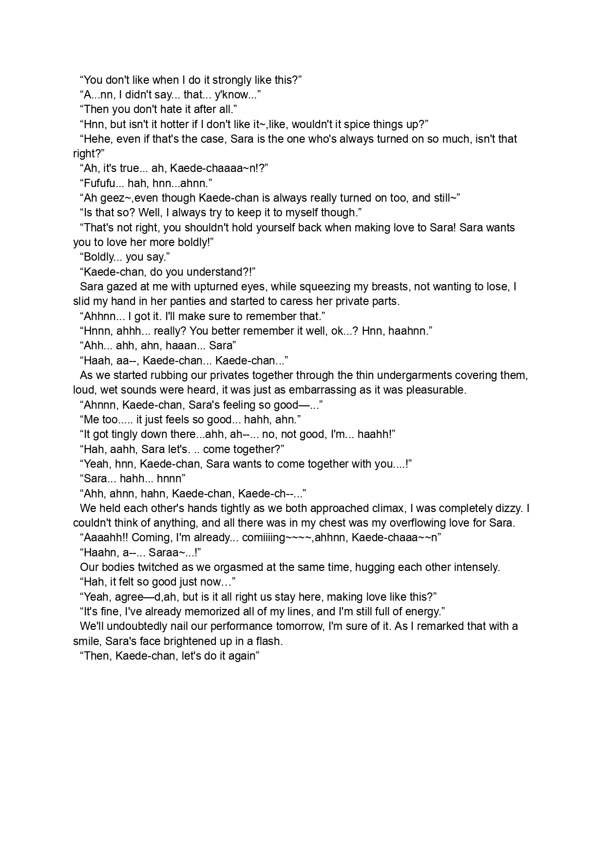 [Luminosity, Fuguriya (Peko)] Sono Hanabira ni Kuchizuke wo - Curtain Call wa Owaranai | A Kiss For The Petals - The Curtain Call Never Ends [English] Bildnummer 29