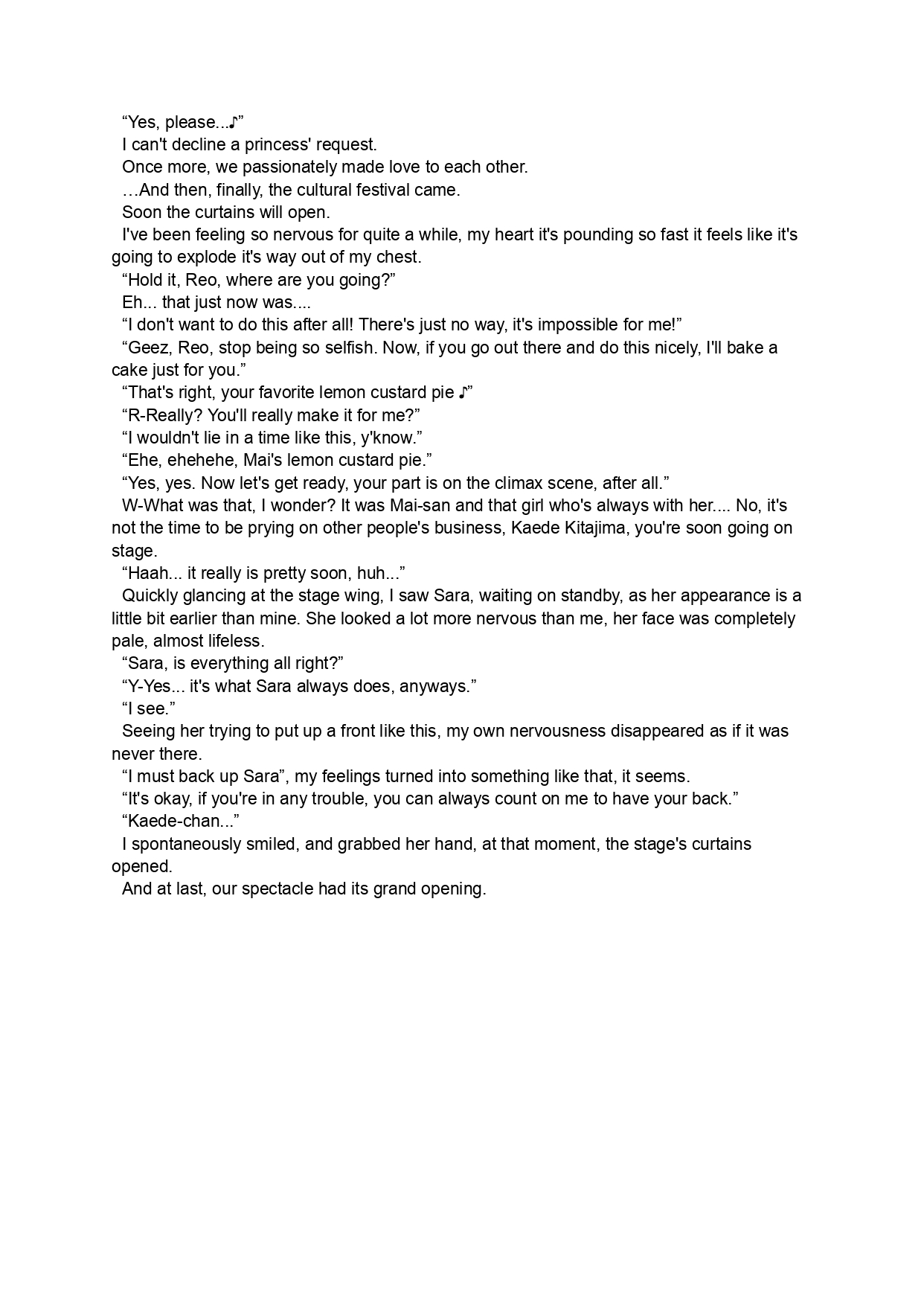 [Luminosity, Fuguriya (Peko)] Sono Hanabira ni Kuchizuke wo - Curtain Call wa Owaranai | A Kiss For The Petals - The Curtain Call Never Ends [English] Bildnummer 31