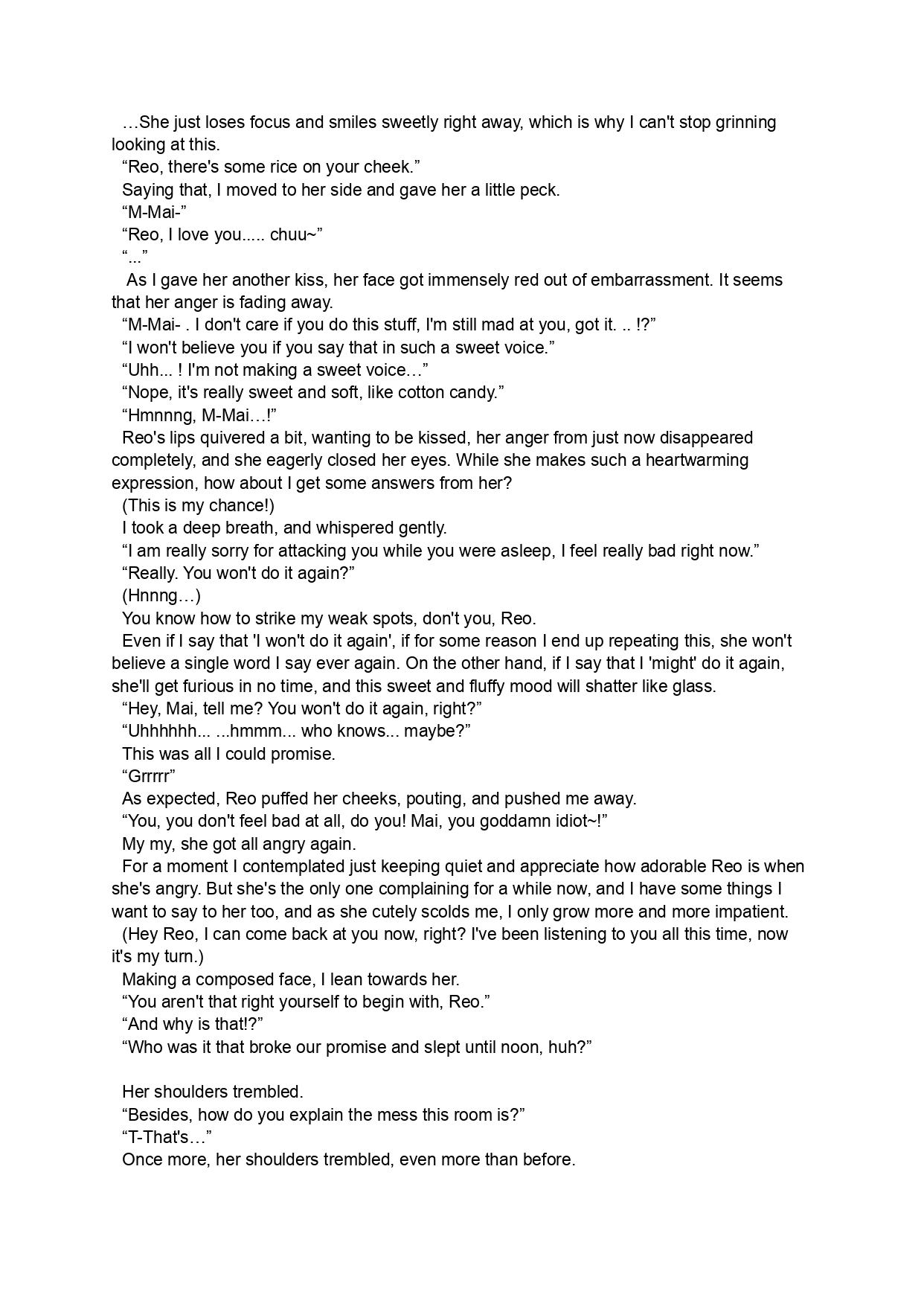 [Luminosity, Fuguriya (Peko)] Sono Hanabira ni Kuchizuke o - Ai no Kiss o Mou Ichido | A Kiss For The Petals - Kiss Me One More Time  [English] Bildnummer 8