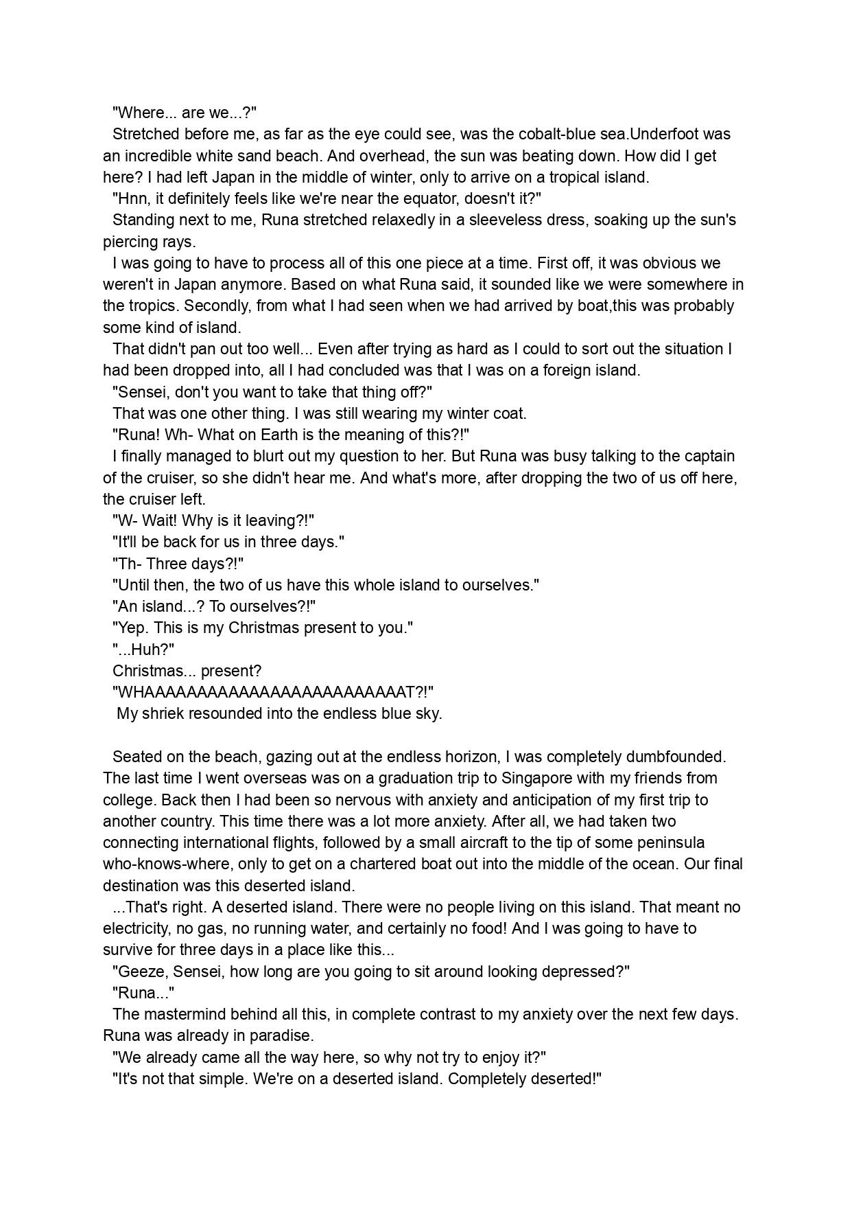 [Luminosity, Fuguriya (Peko)] Sono Hanabira ni Kuchizuke o - Minami no Shima de Amatorochu! | A Kiss For The Petals - Enchanting Kisses on a Tropical Island!  [English] [Ralen] Bildnummer 16