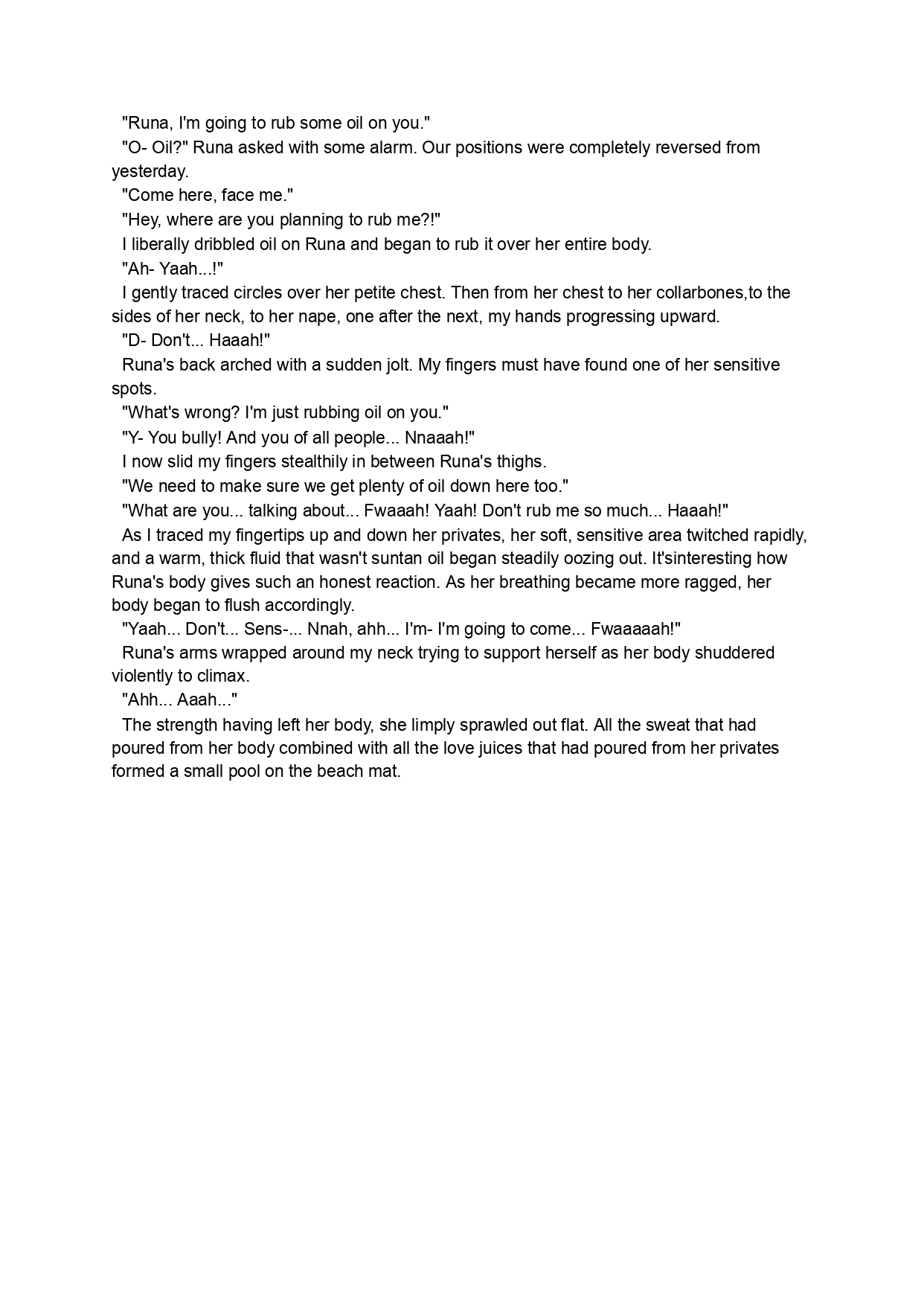 [Luminosity, Fuguriya (Peko)] Sono Hanabira ni Kuchizuke o - Minami no Shima de Amatorochu! | A Kiss For The Petals - Enchanting Kisses on a Tropical Island!  [English] [Ralen] Bildnummer 31