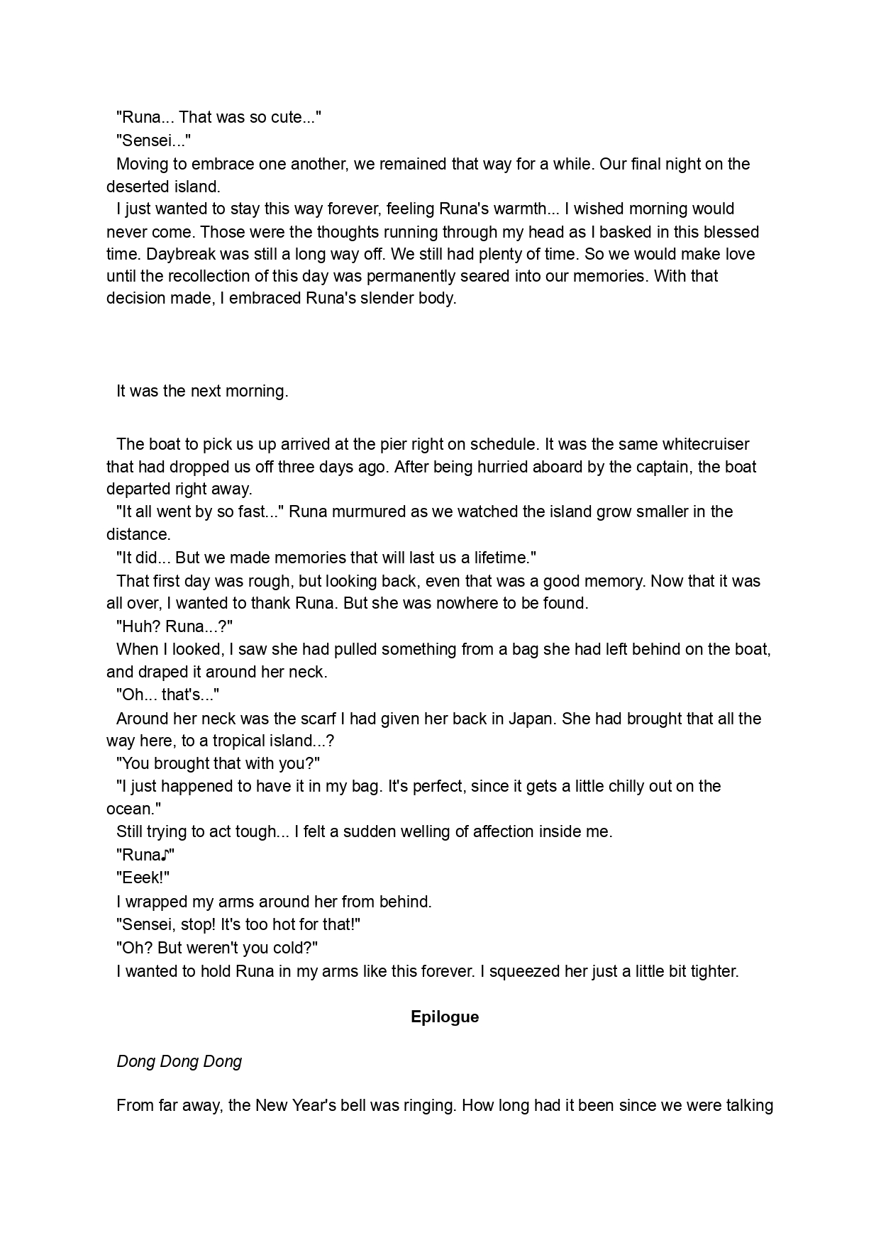 [Luminosity, Fuguriya (Peko)] Sono Hanabira ni Kuchizuke o - Minami no Shima de Amatorochu! | A Kiss For The Petals - Enchanting Kisses on a Tropical Island!  [English] [Ralen] Bildnummer 40