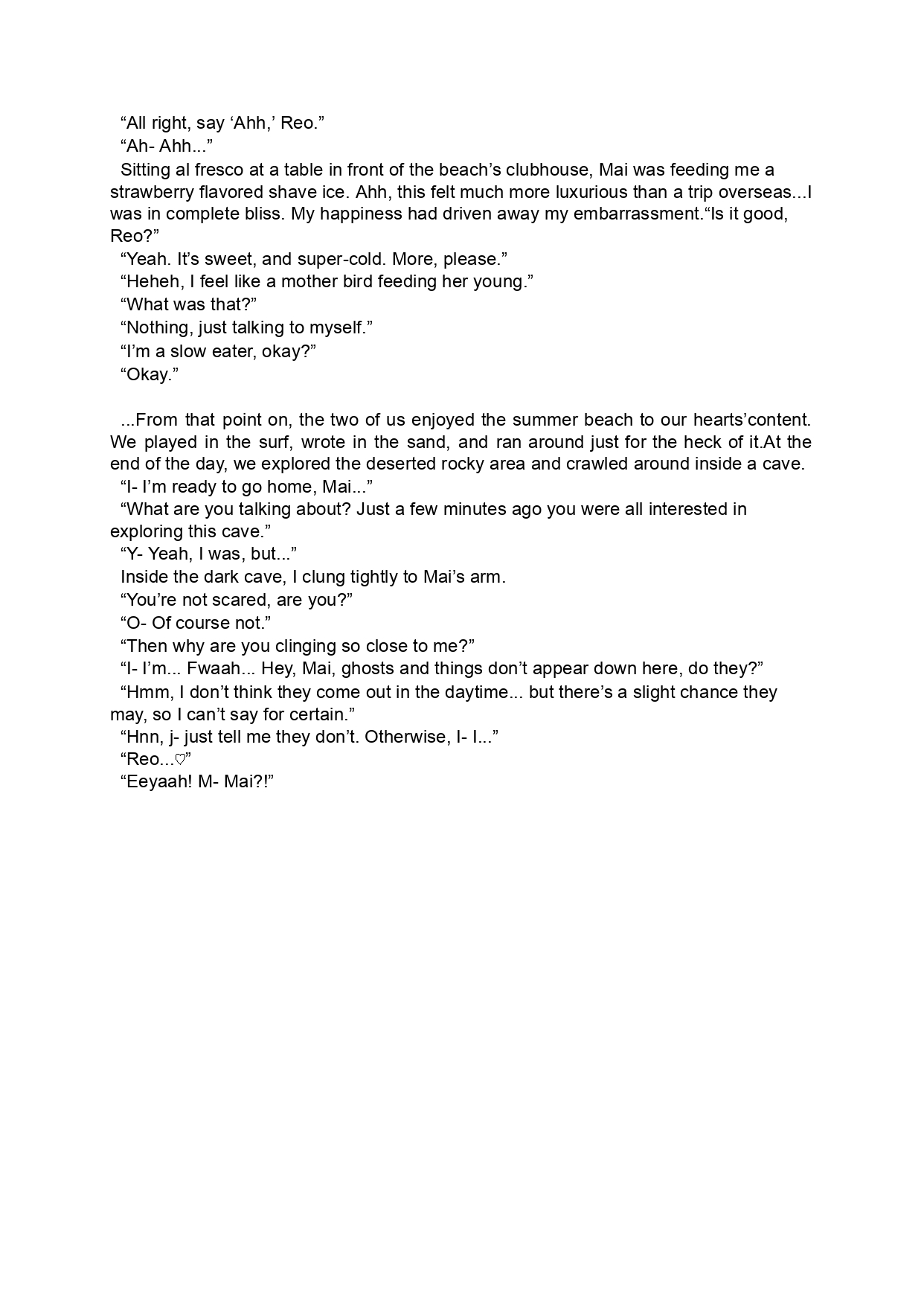 [LUMINOCITY, Fuguriya (Peko, Sano Shinichirou)] Sono Hanabira ni Kuchizuke o - Natsu o Gyutto ne! | A Kiss For The Petals - Seize the Summer!  [English] [Ralen] Bildnummer 22