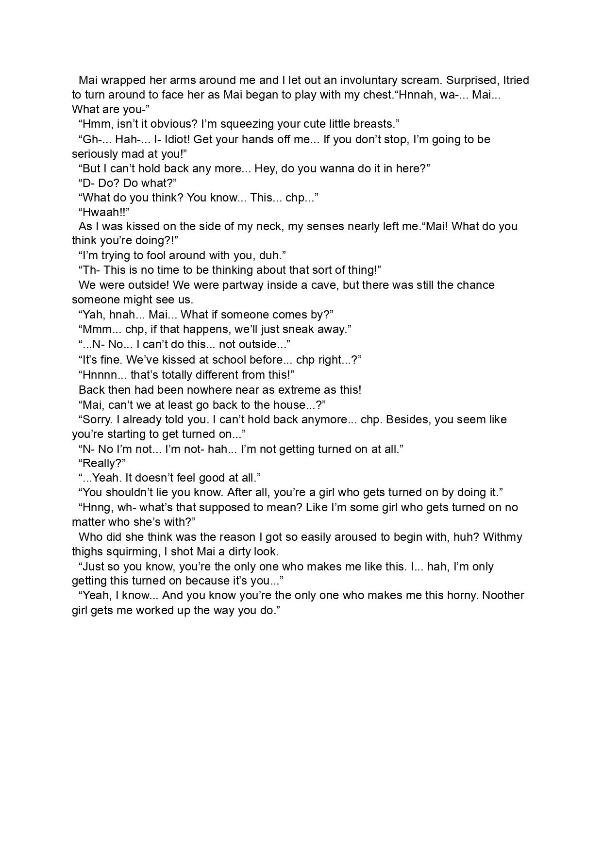 [LUMINOCITY, Fuguriya (Peko, Sano Shinichirou)] Sono Hanabira ni Kuchizuke o - Natsu o Gyutto ne! | A Kiss For The Petals - Seize the Summer!  [English] [Ralen] Bildnummer 24