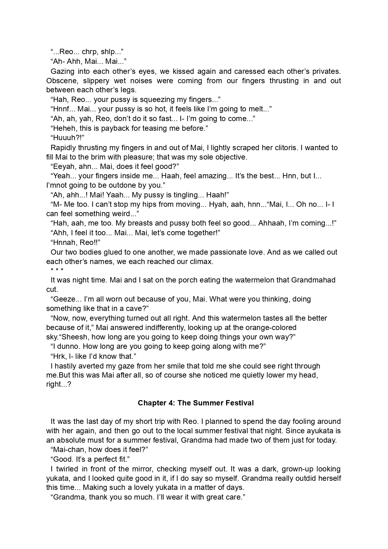 [LUMINOCITY, Fuguriya (Peko, Sano Shinichirou)] Sono Hanabira ni Kuchizuke o - Natsu o Gyutto ne! | A Kiss For The Petals - Seize the Summer!  [English] [Ralen] Bildnummer 28