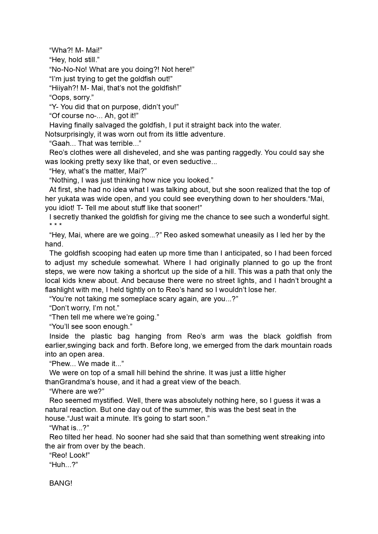 [LUMINOCITY, Fuguriya (Peko, Sano Shinichirou)] Sono Hanabira ni Kuchizuke o - Natsu o Gyutto ne! | A Kiss For The Petals - Seize the Summer!  [English] [Ralen] Bildnummer 33