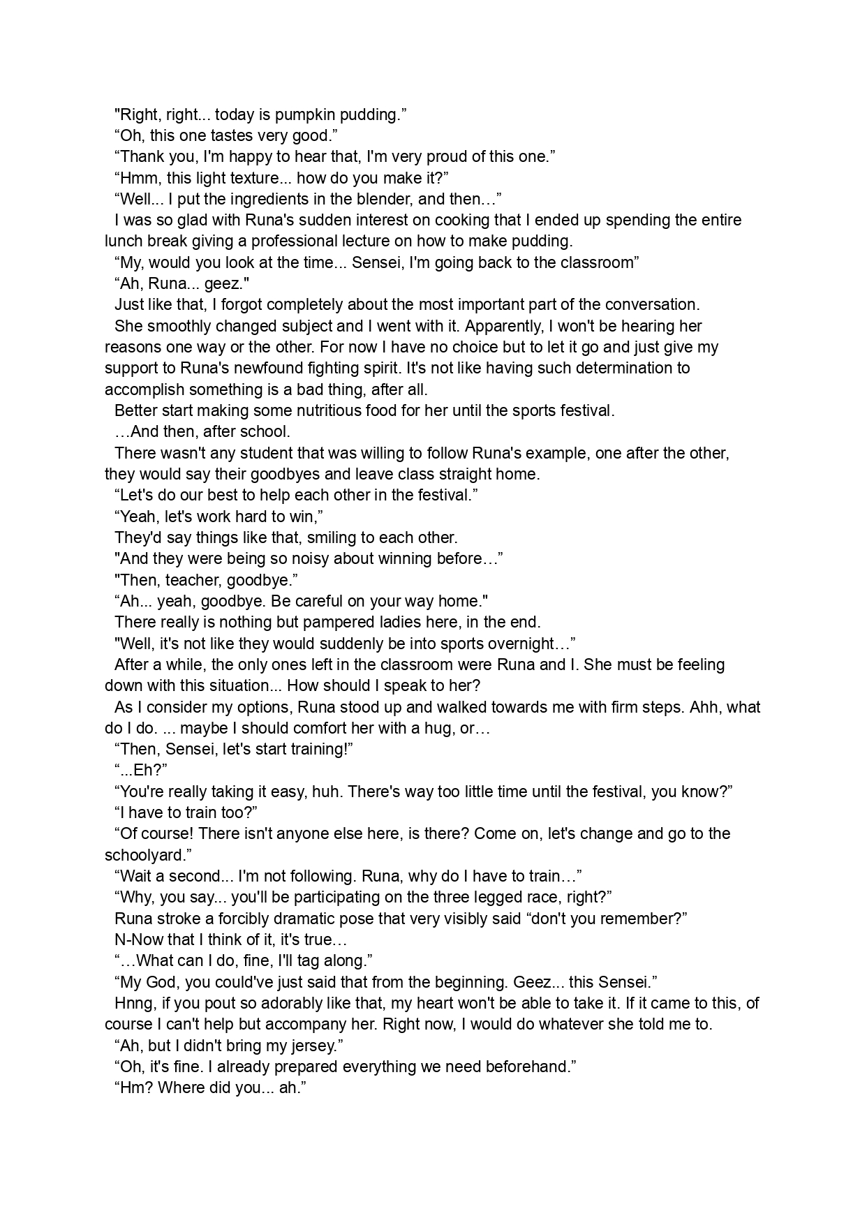 [LUMINOCITY, Fuguriya (Peko)] Sono Hanabira ni Kuchizuke o - Couple’s Goal Tape! | A Kiss For The Petals - Crossing the Finish Line Together  [English] Bildnummer 11