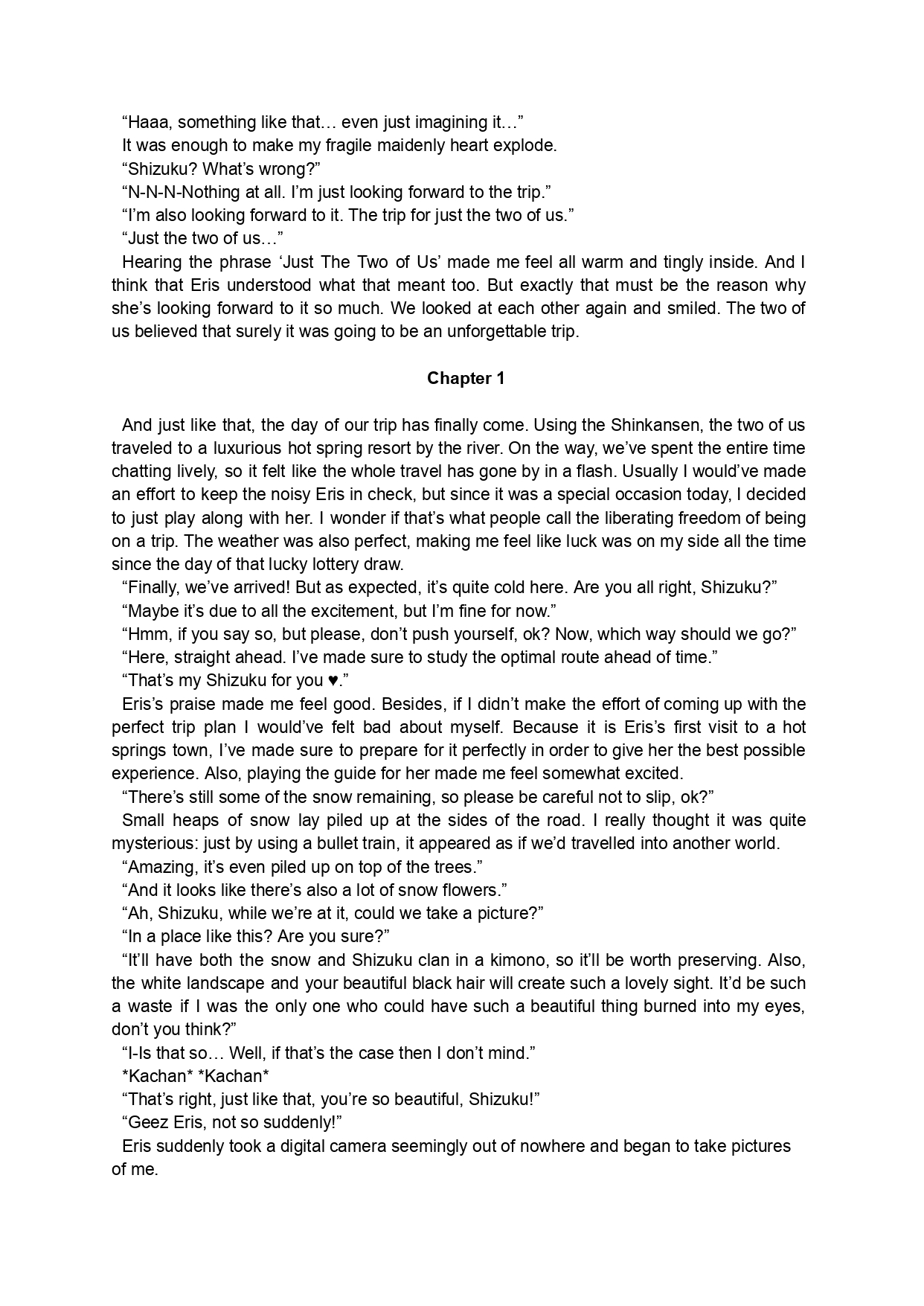 [Luminosity, Fuguriya (Peko)] Sono Hanabira ni Kuchizuke o - Nukumori ni Tsutsumarete | A Kiss For The Petals - Bathed in Warmth  [English] [DarkHeartedAlchemist] Bildnummer 9