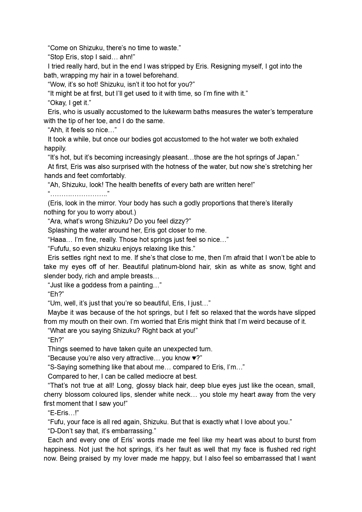 [Luminosity, Fuguriya (Peko)] Sono Hanabira ni Kuchizuke o - Nukumori ni Tsutsumarete | A Kiss For The Petals - Bathed in Warmth  [English] [DarkHeartedAlchemist] Bildnummer 16