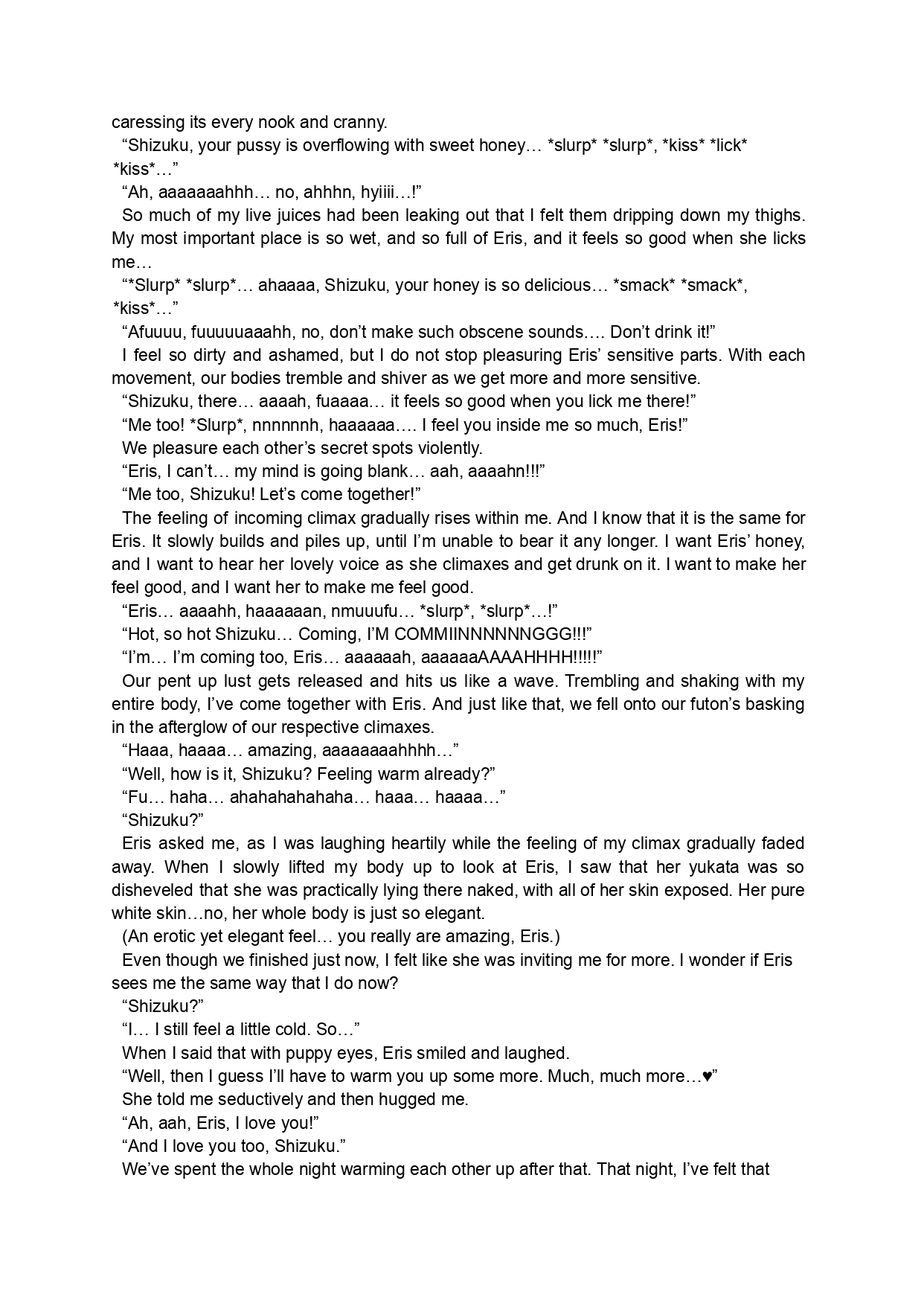 [Luminosity, Fuguriya (Peko)] Sono Hanabira ni Kuchizuke o - Nukumori ni Tsutsumarete | A Kiss For The Petals - Bathed in Warmth  [English] [DarkHeartedAlchemist] Bildnummer 33