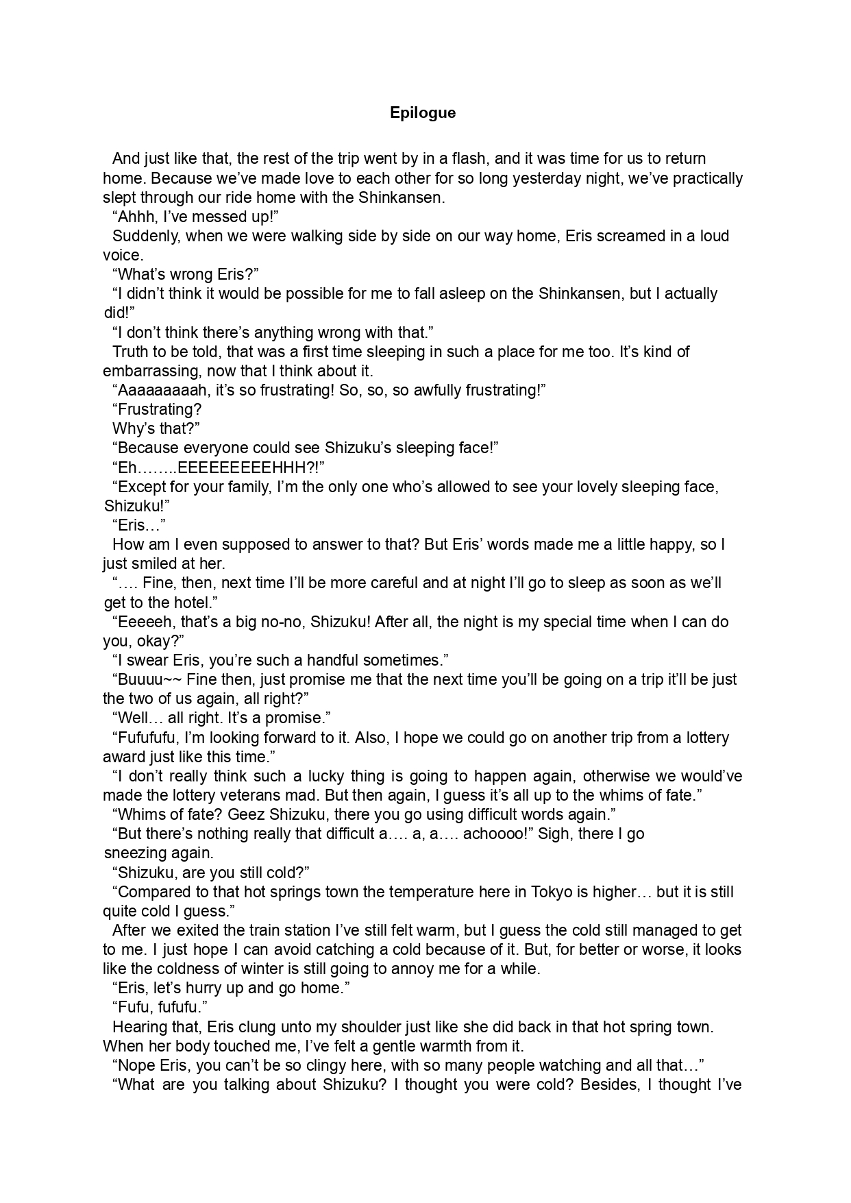 [Luminosity, Fuguriya (Peko)] Sono Hanabira ni Kuchizuke o - Nukumori ni Tsutsumarete | A Kiss For The Petals - Bathed in Warmth  [English] [DarkHeartedAlchemist] Bildnummer 36