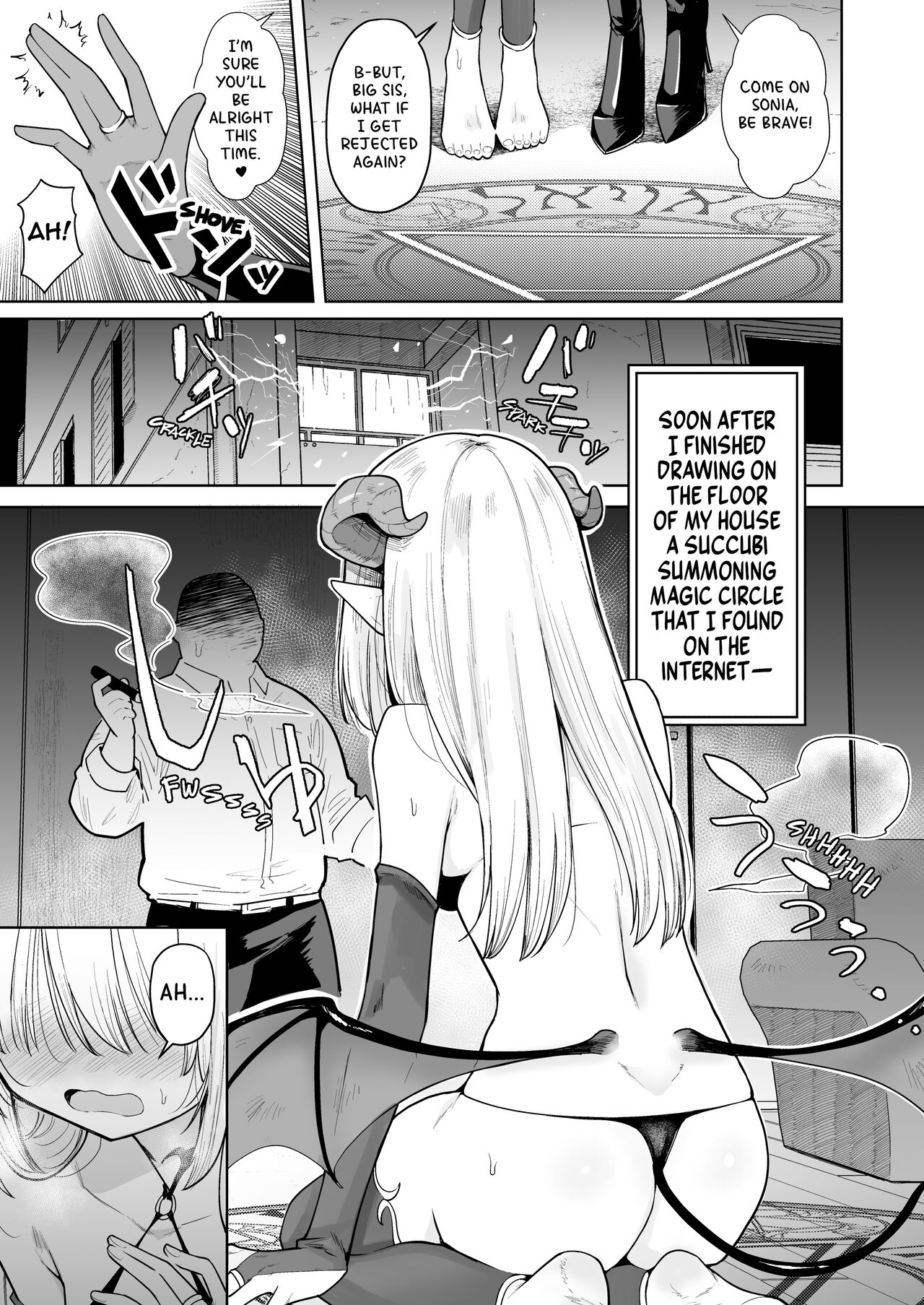 [Kanimura Hanten (Kanimura Ebio)] Negative Chippai Succubus ga Kita. | A Tiny Titty Negative Succubus Has Arrived [English] [Digital] 图片编号 2
