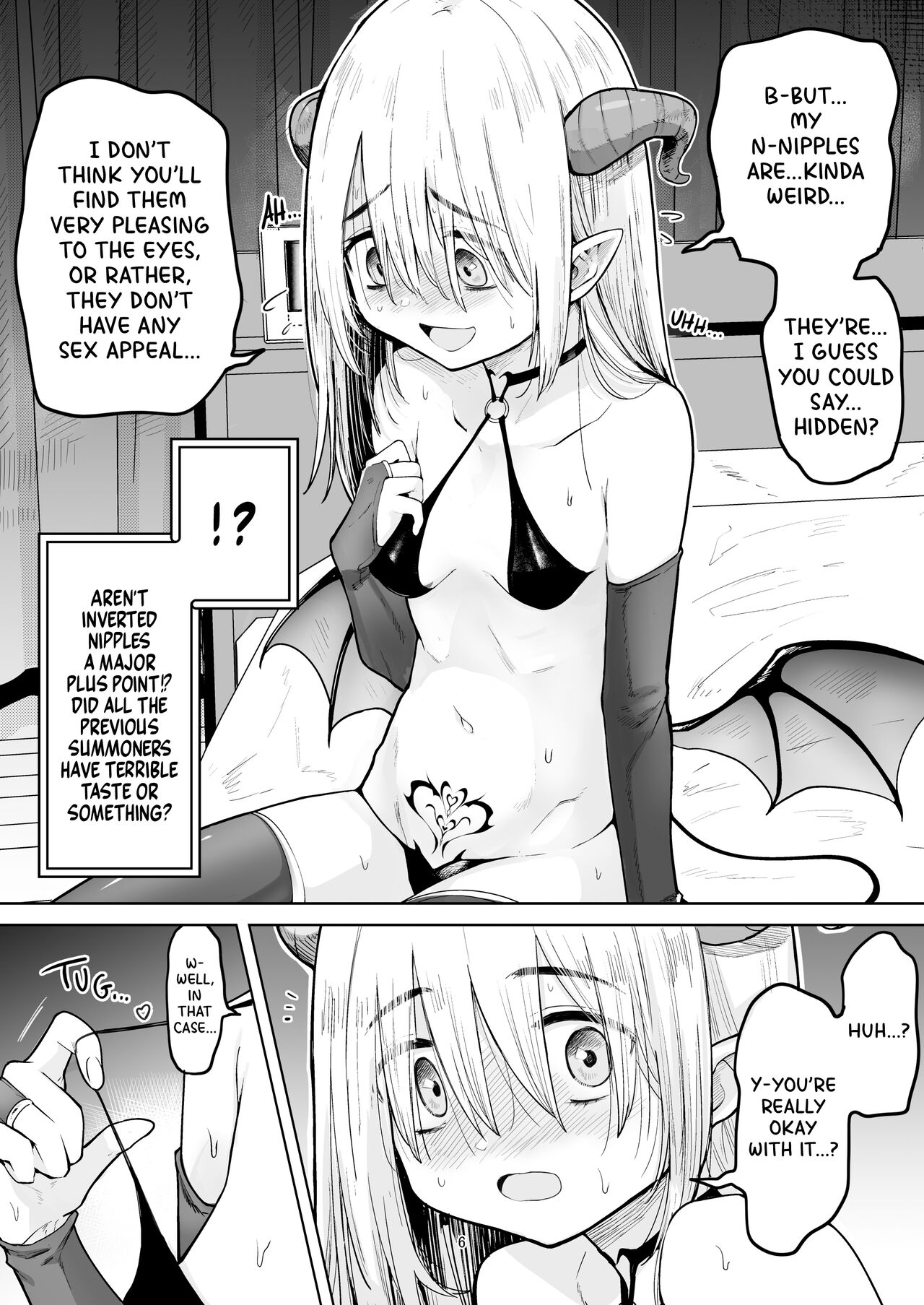 [Kanimura Hanten (Kanimura Ebio)] Negative Chippai Succubus ga Kita. | A Tiny Titty Negative Succubus Has Arrived [English] [Digital] 图片编号 5