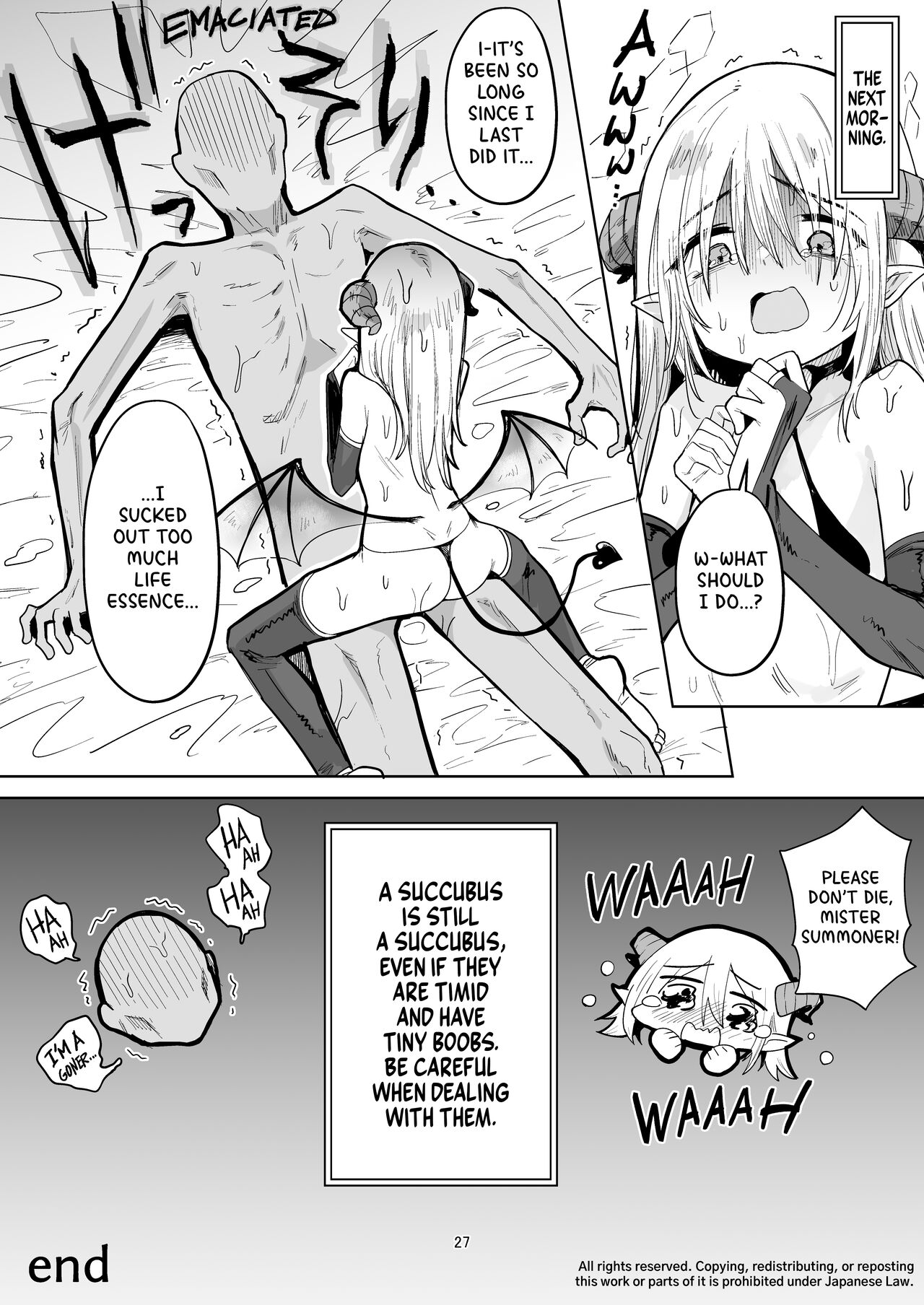 [Kanimura Hanten (Kanimura Ebio)] Negative Chippai Succubus ga Kita. | A Tiny Titty Negative Succubus Has Arrived [English] [Digital] 图片编号 26