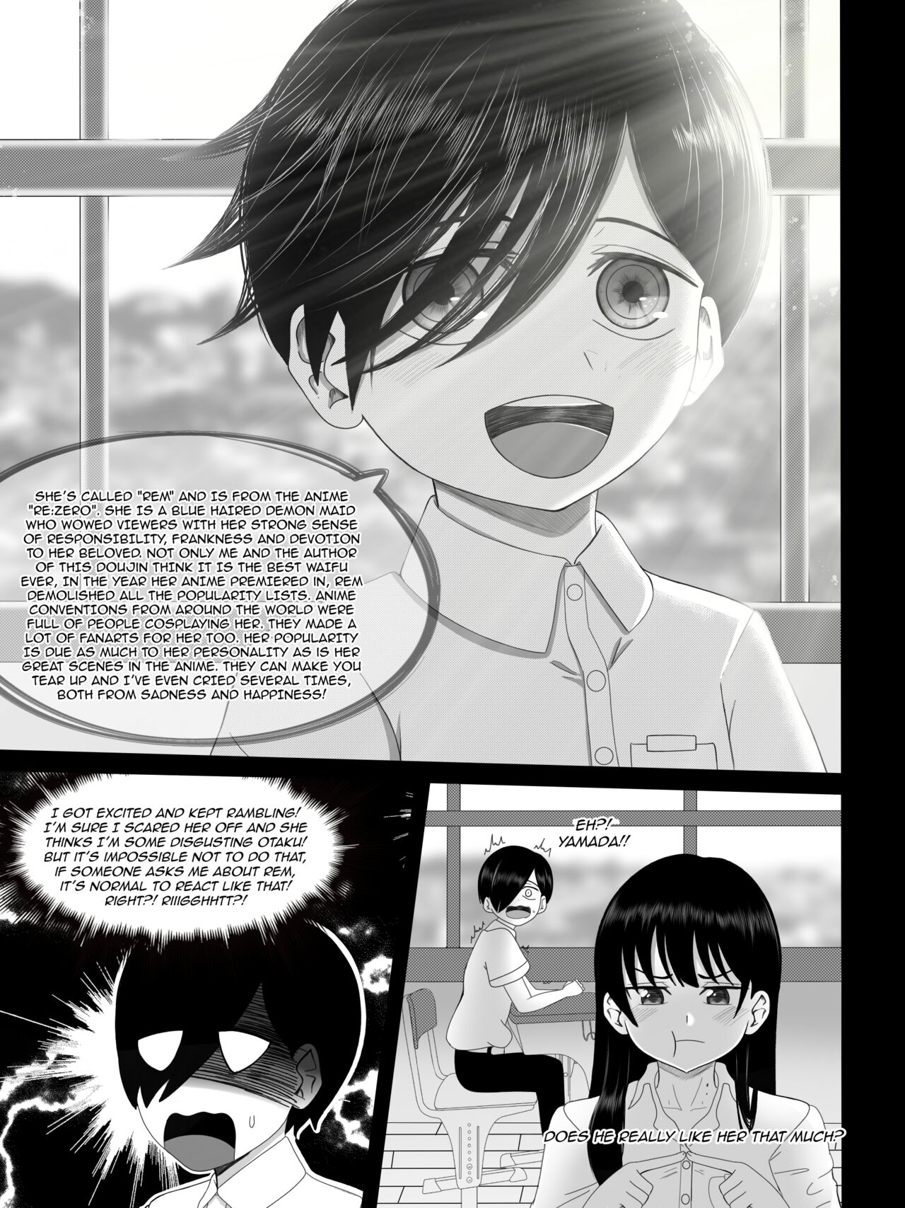 [Hiki] Bokuyaba Ichikawa x Yamada (Boku no Kokoro no Yabai Yatsu) [English] (The NekoMancers) Bildnummer 5