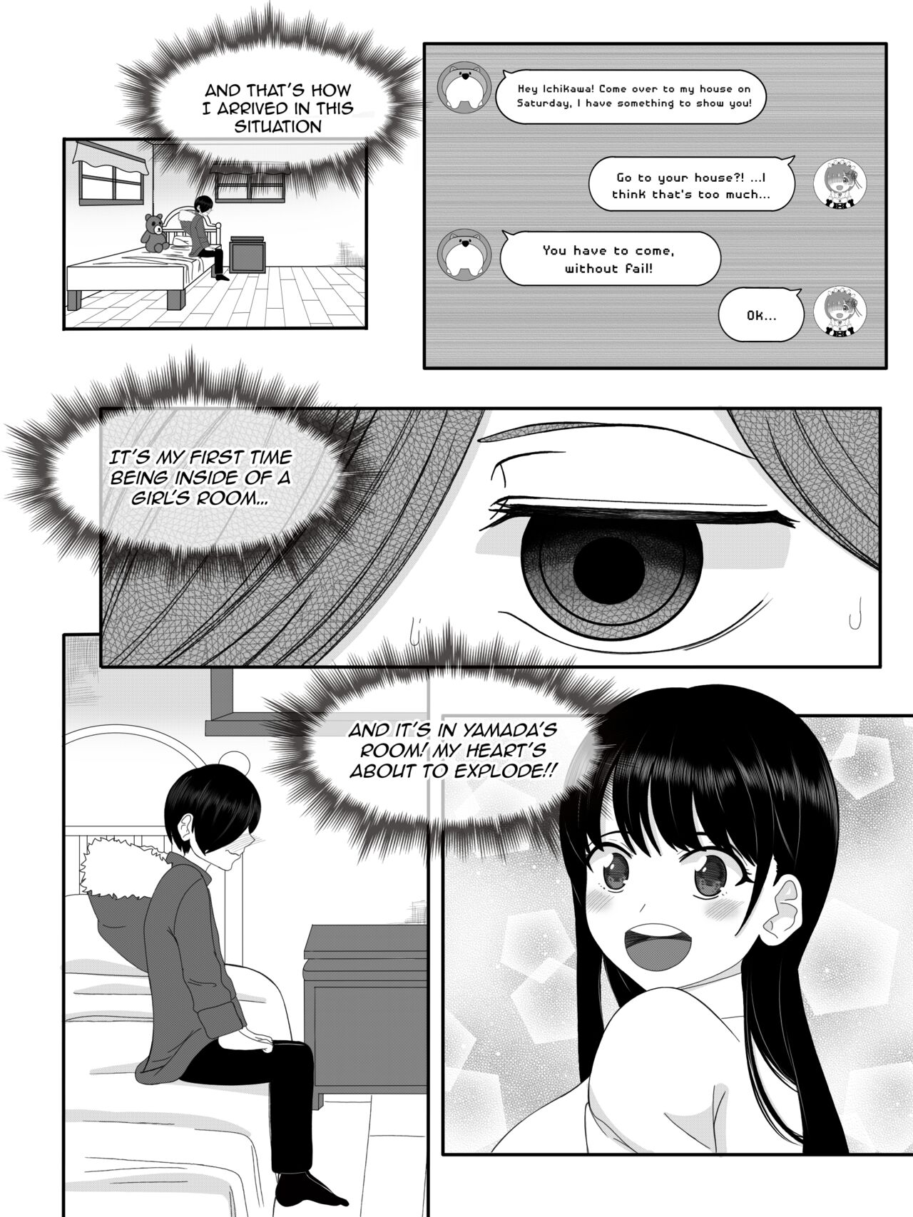 [Hiki] Bokuyaba Ichikawa x Yamada (Boku no Kokoro no Yabai Yatsu) [English] (The NekoMancers) Bildnummer 6